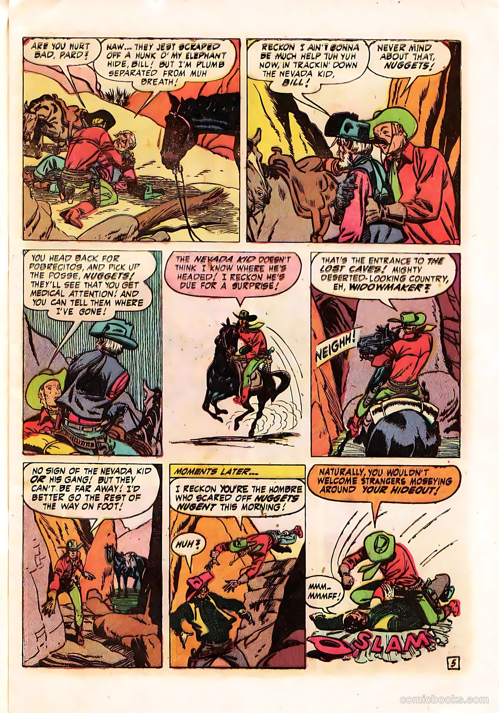 The Westerner Comics #39 (1951) — page 7 of 36