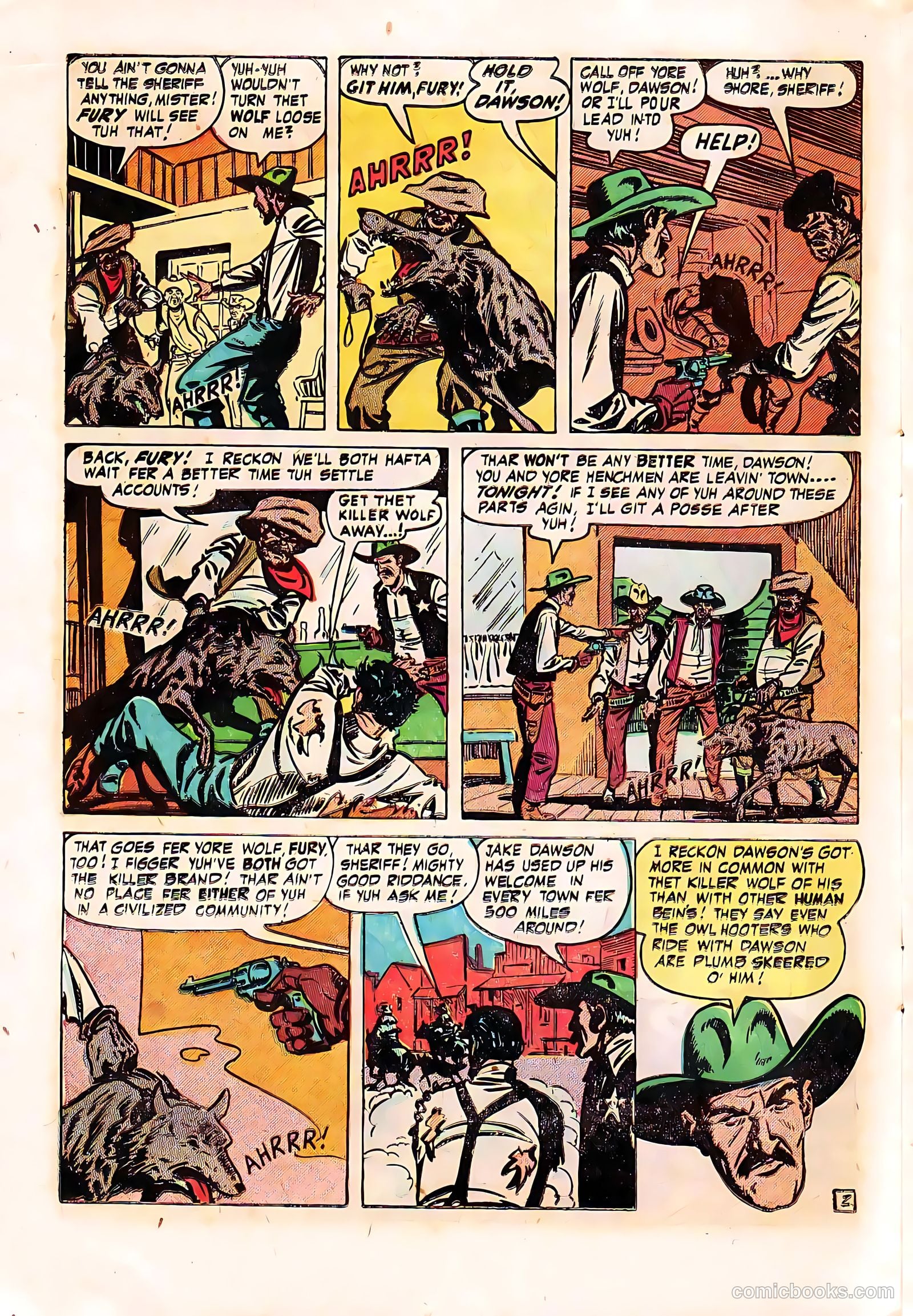 The Westerner Comics #39 (1951) — page 16 of 36