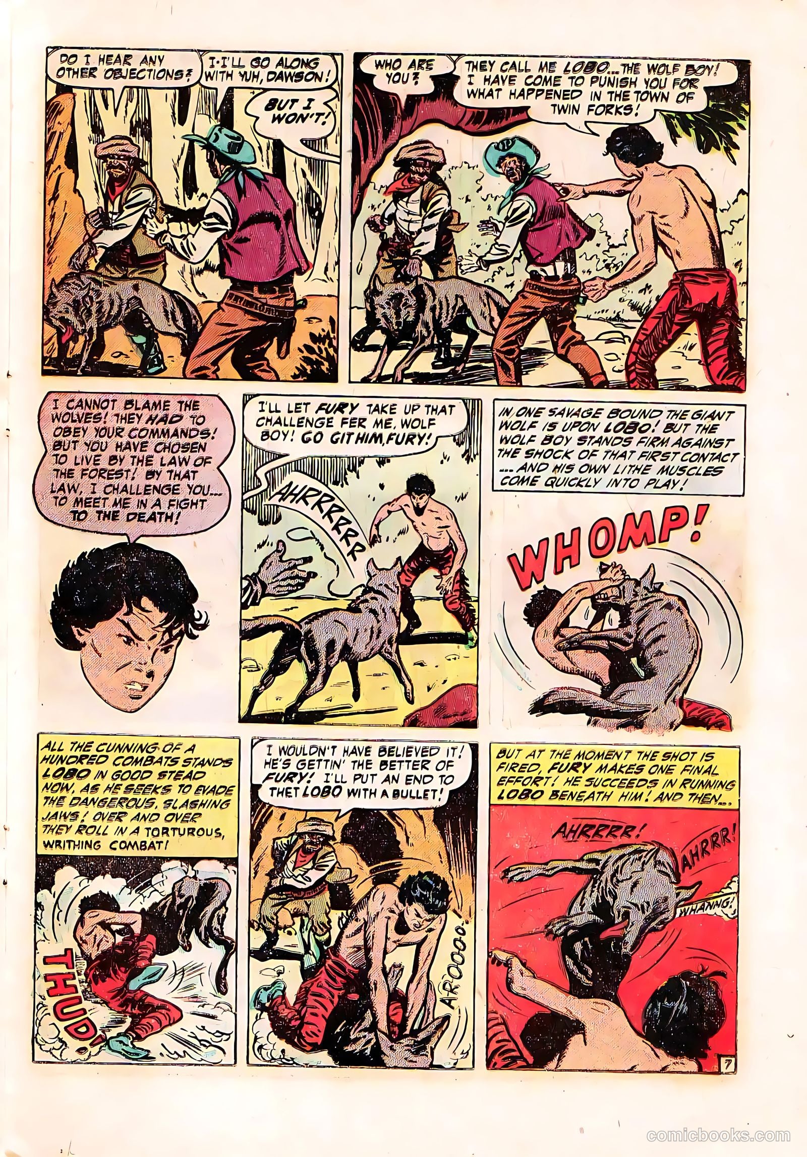 The Westerner Comics #39 (1951) — page 21 of 36