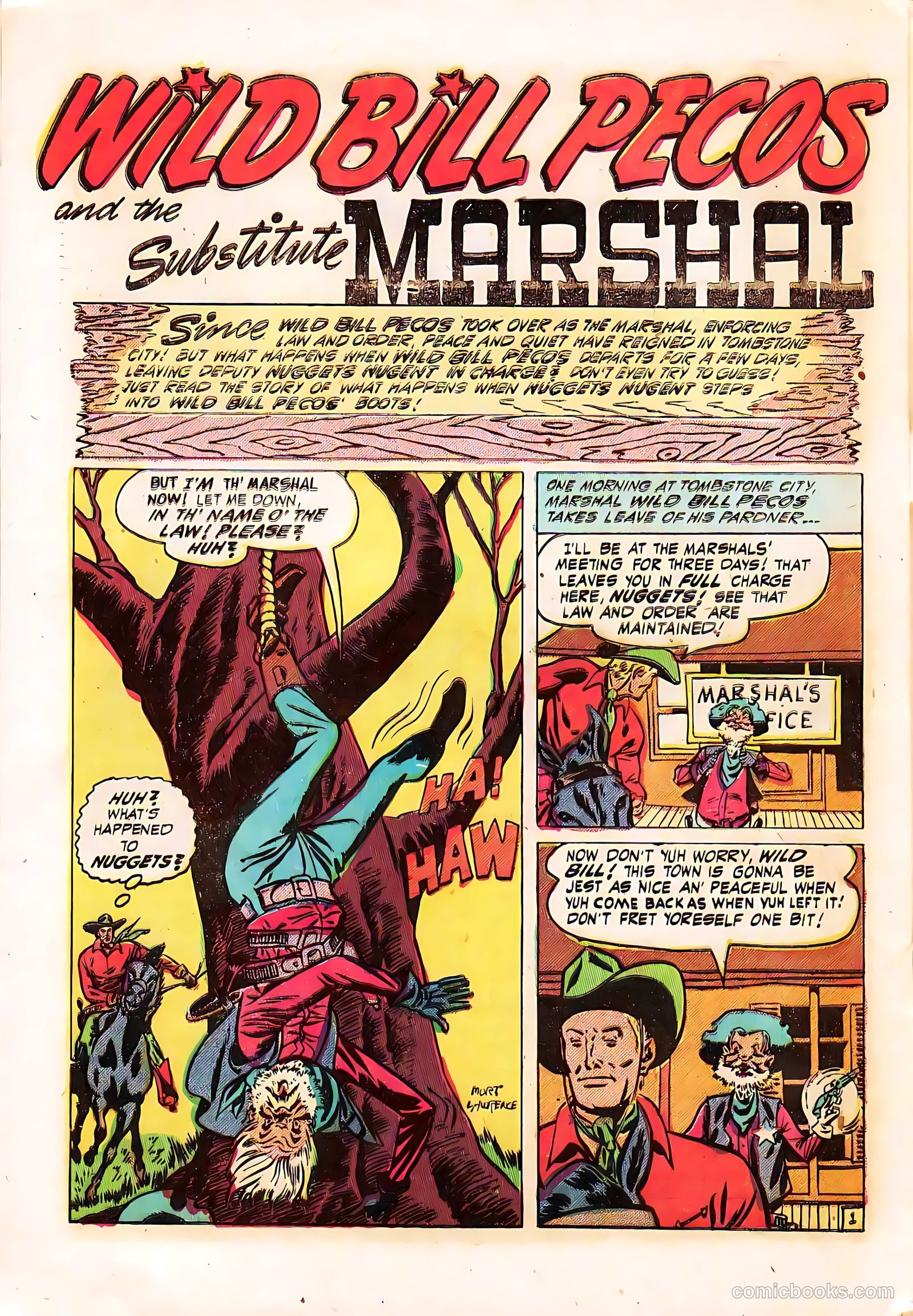 The Westerner Comics #39 (1951) — page 30 of 36