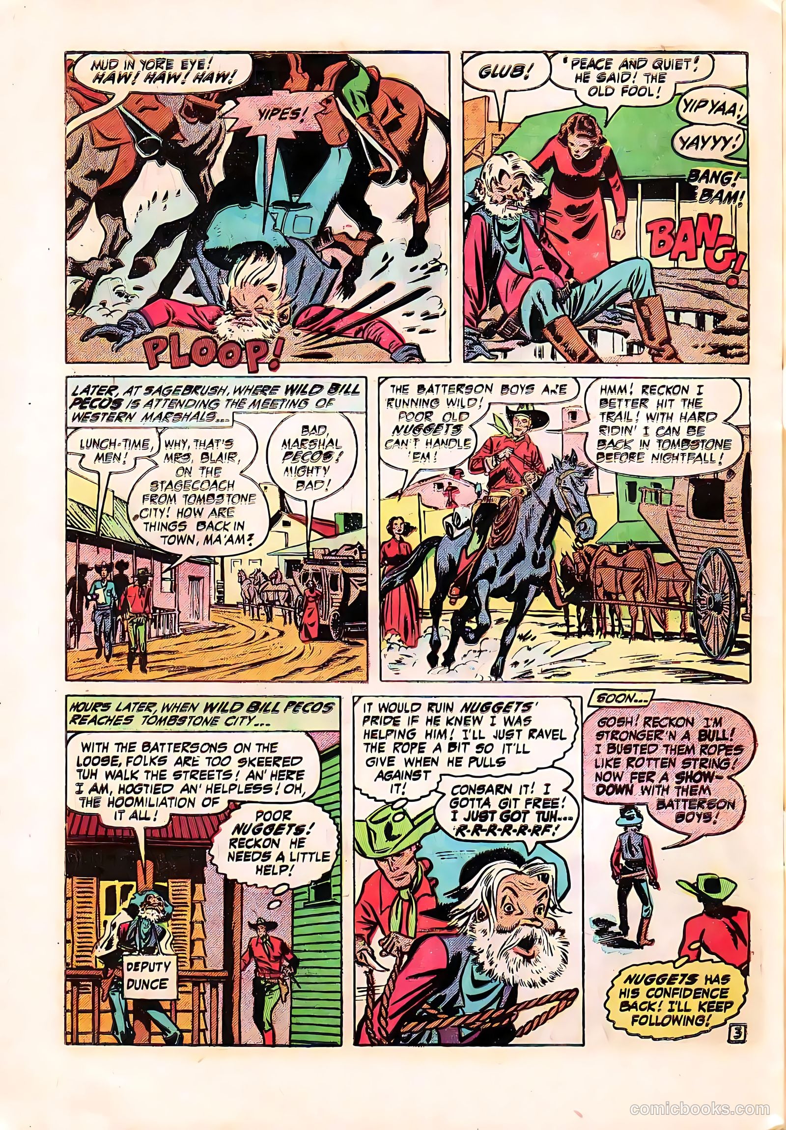 The Westerner Comics #39 (1951) — page 32 of 36