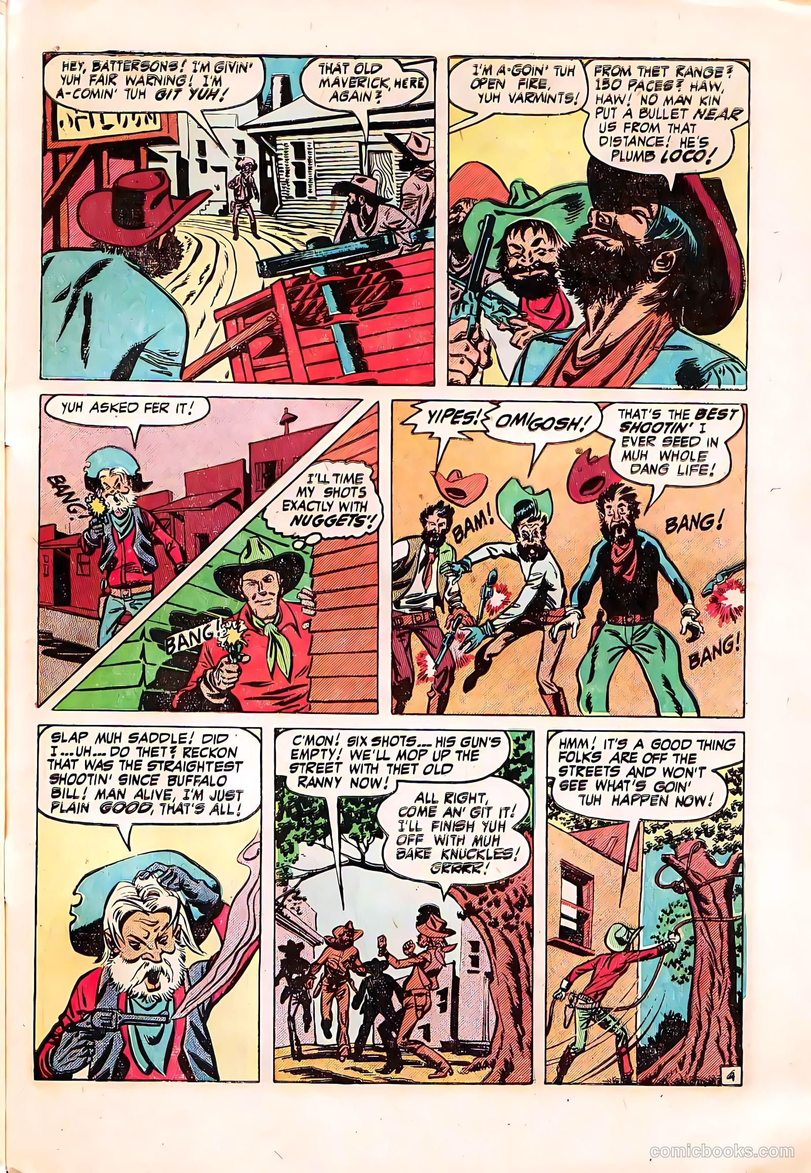 The Westerner Comics #39 (1951) — page 33 of 36