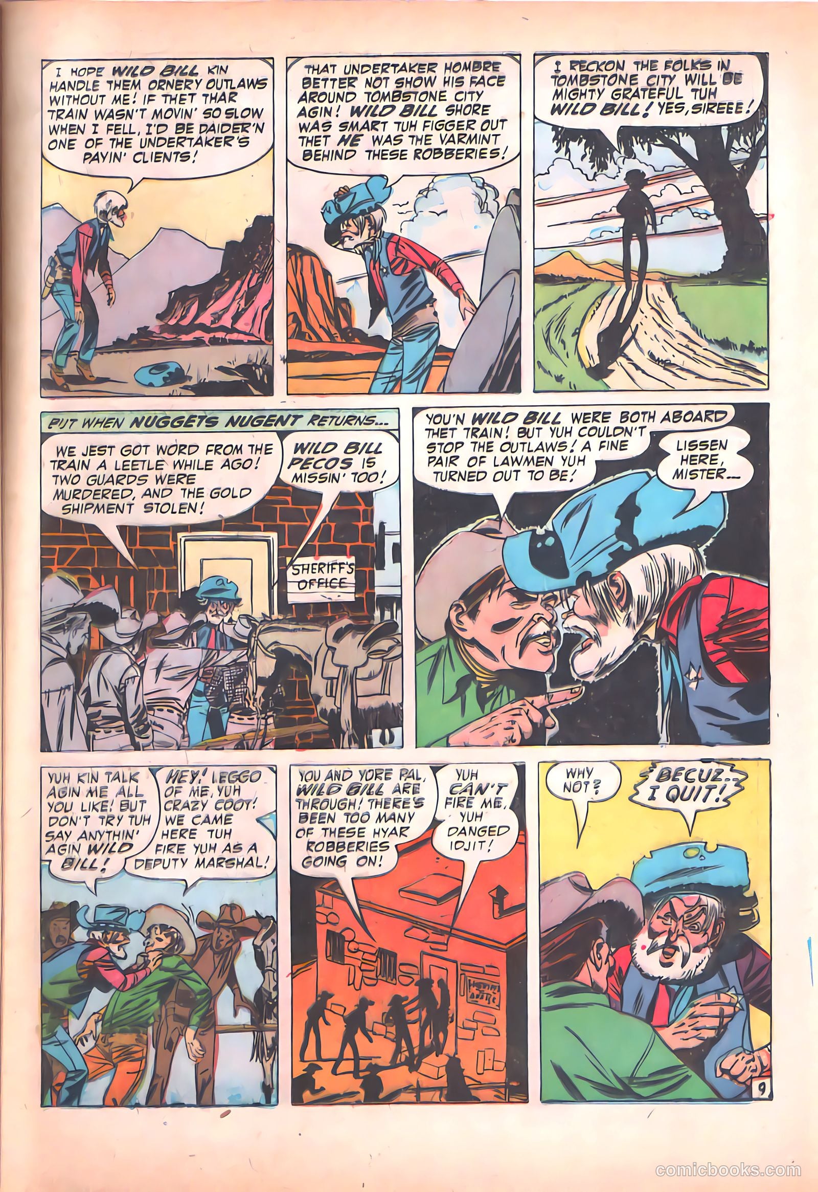 The Westerner Comics #40 (1951) — page 11 of 37