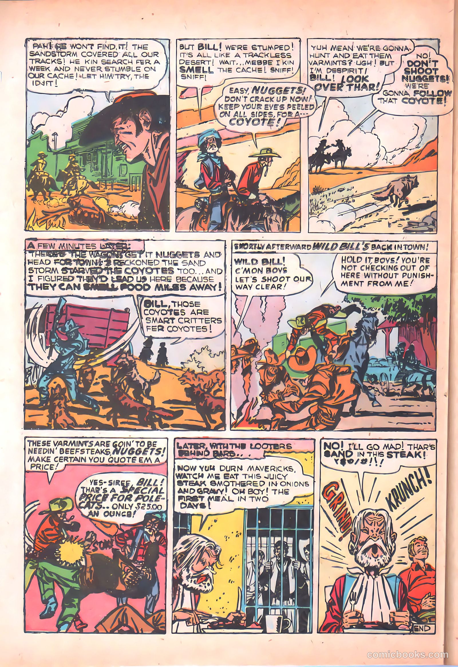 The Westerner Comics #40 (1951) — page 28 of 37