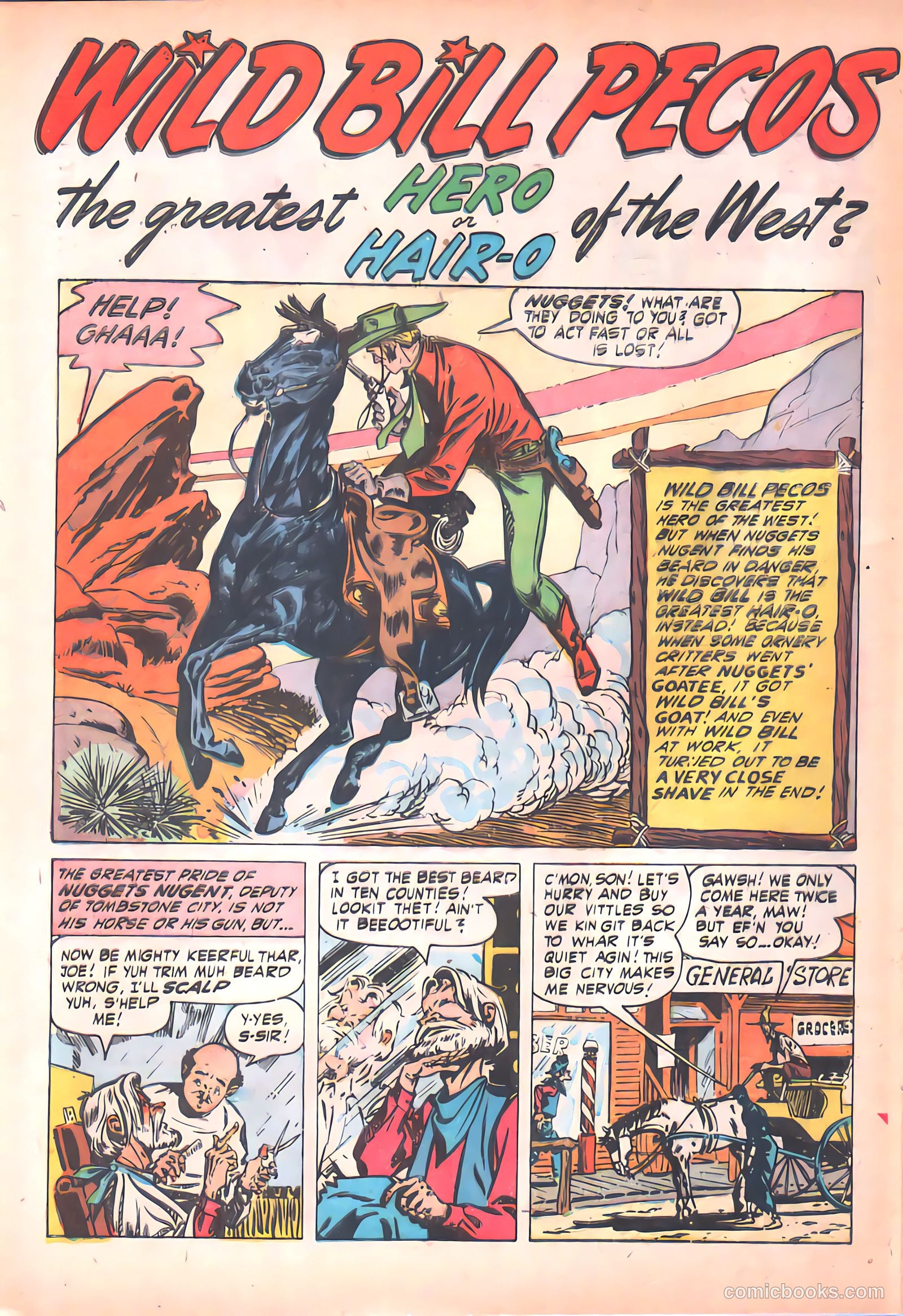 The Westerner Comics #40 (1951) — page 30 of 37