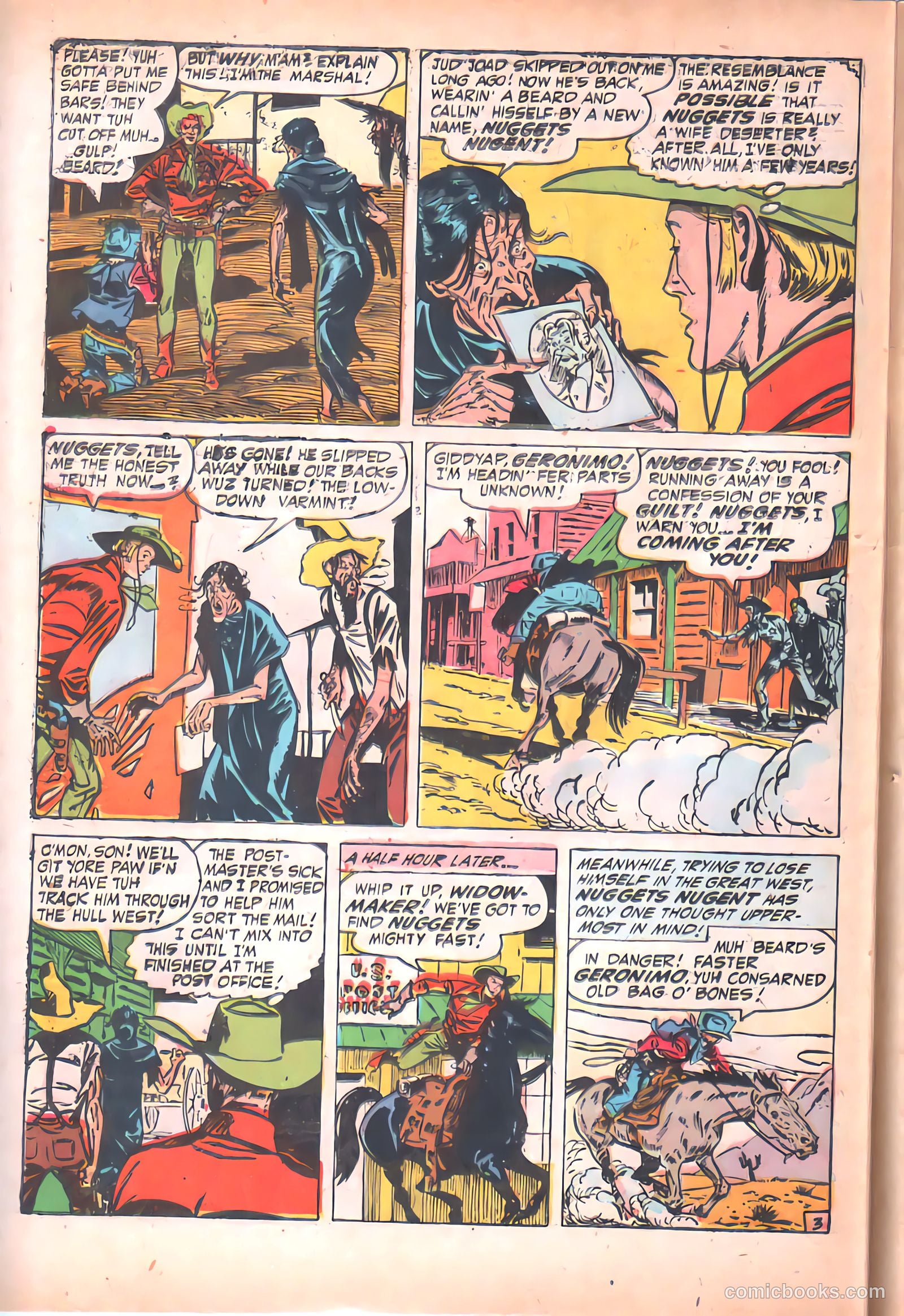 The Westerner Comics #40 (1951) — page 32 of 37
