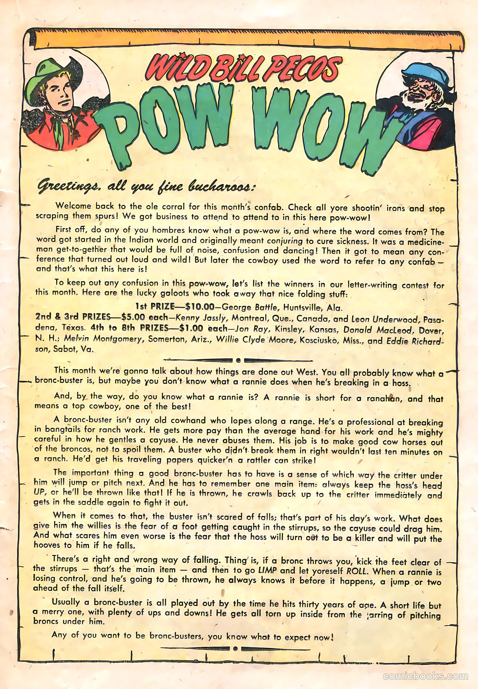 The Westerner Comics #41 (1951) — page 19 of 36