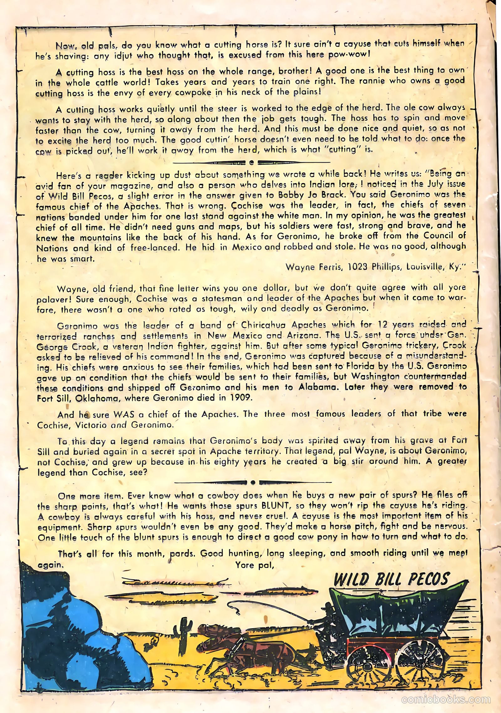The Westerner Comics #41 (1951) — page 20 of 36