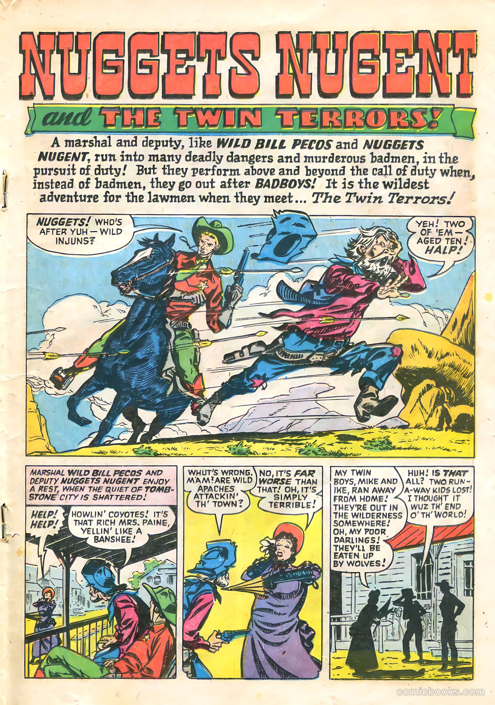 The Westerner Comics #41 (1951) — page 21 of 36