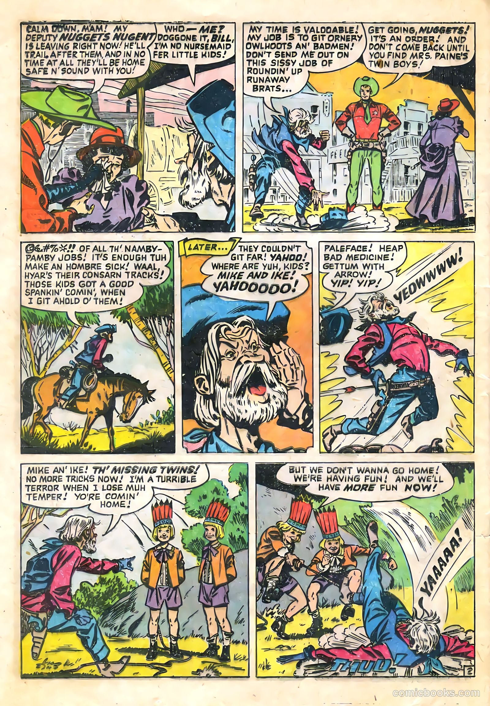 The Westerner Comics #41 (1951) — page 22 of 36