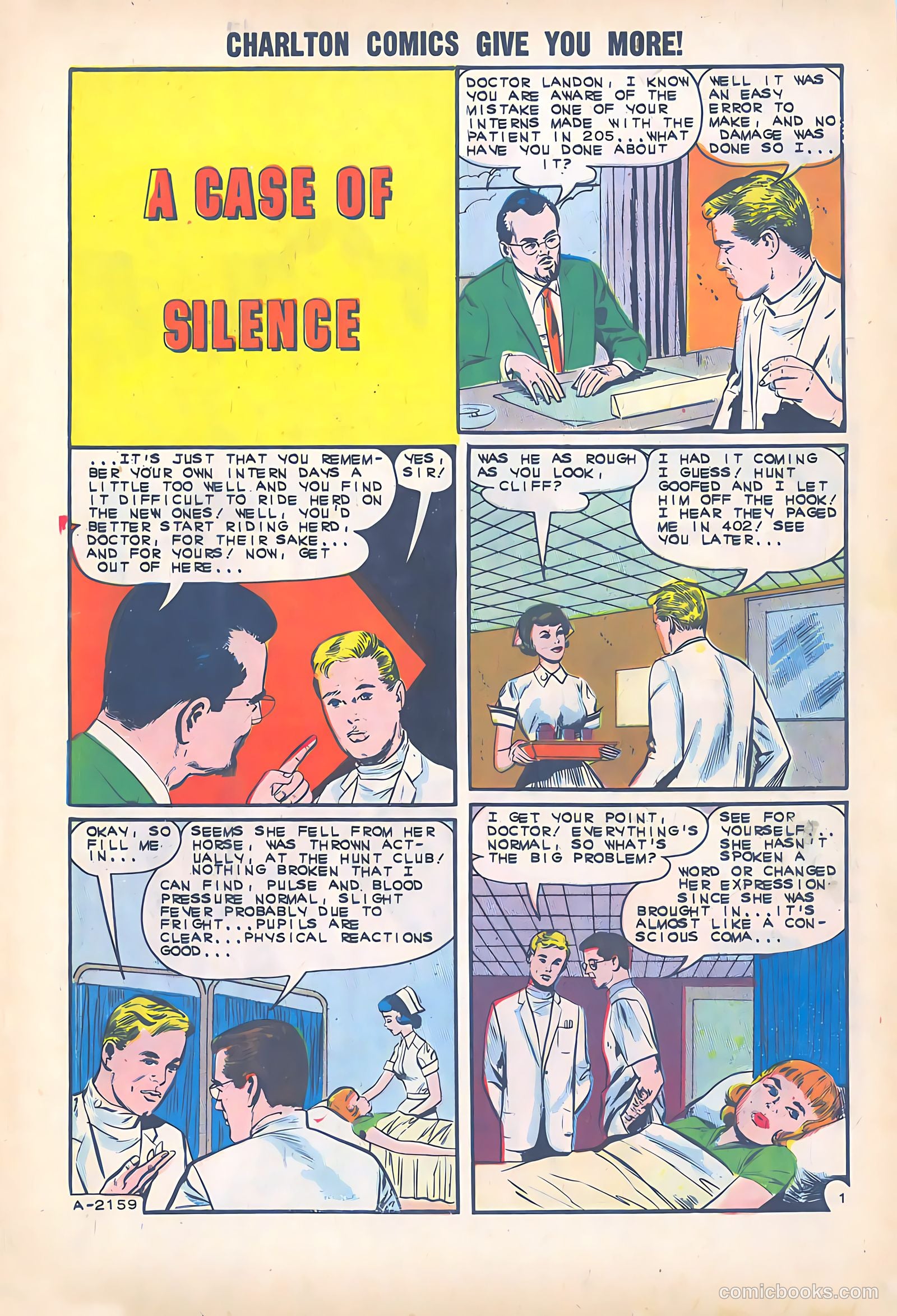 The Young Doctors #1 (1963) — page 3 of 35