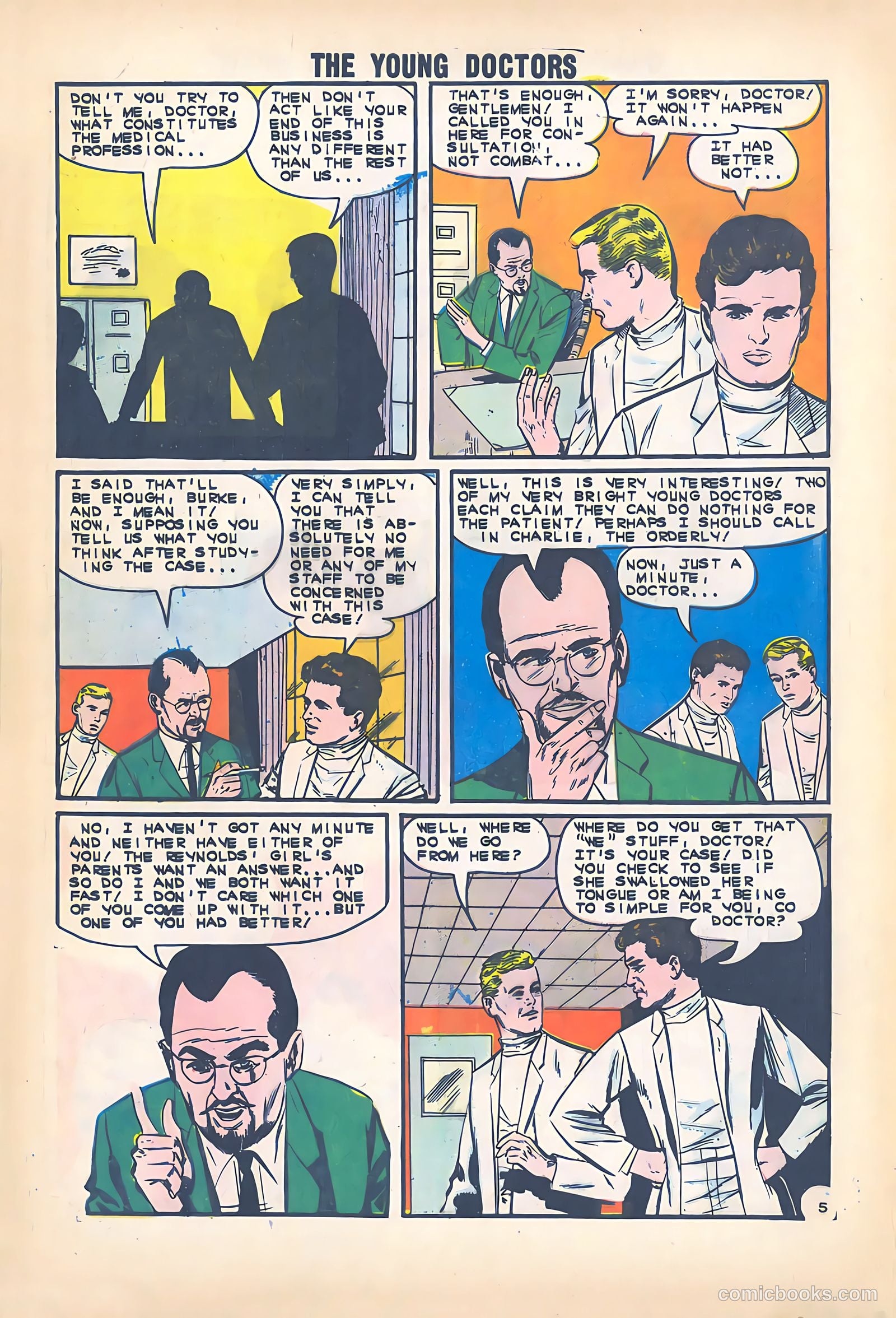 The Young Doctors #1 (1963) — page 8 of 35
