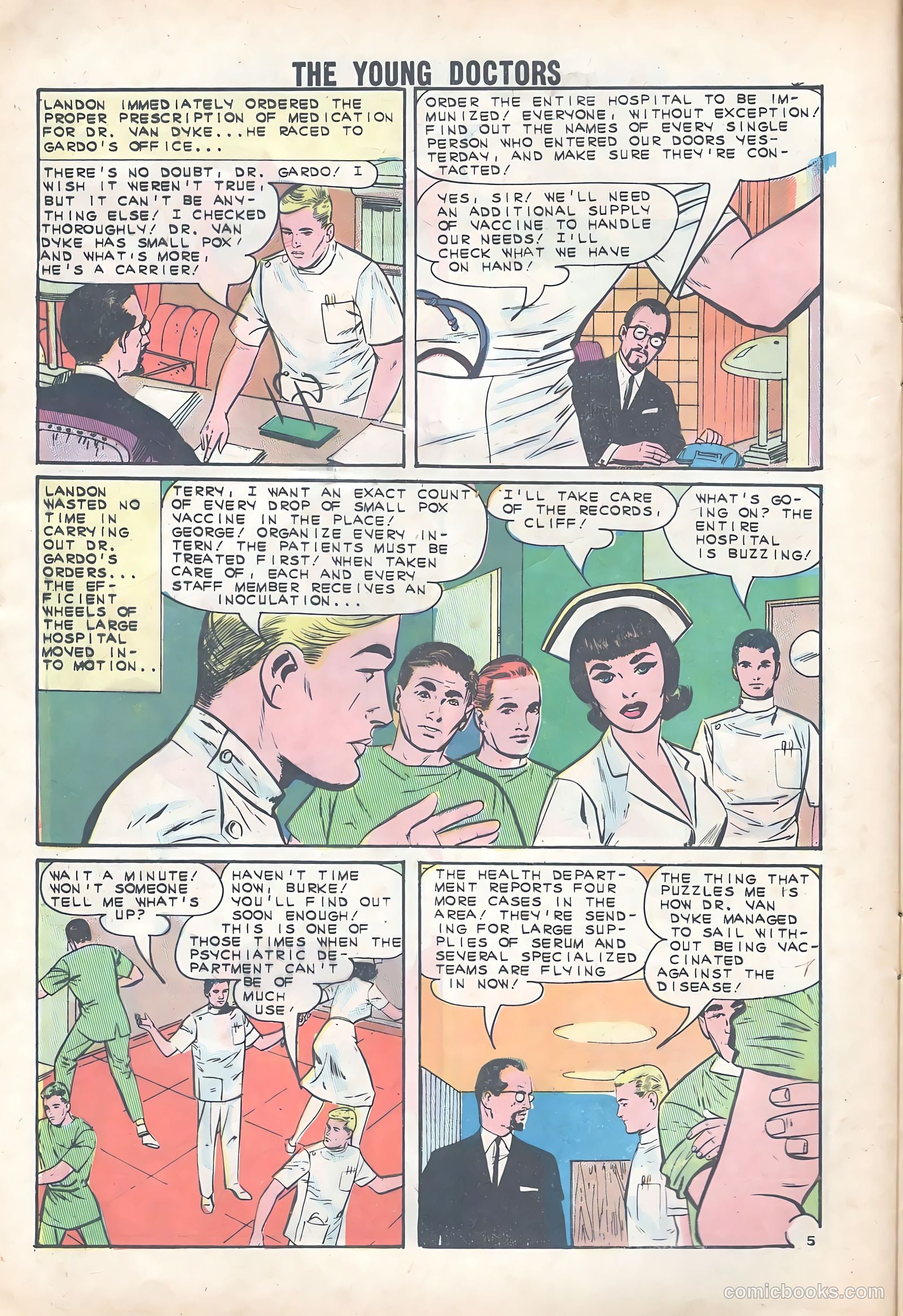 The Young Doctors #4 (1963) — page 8 of 36