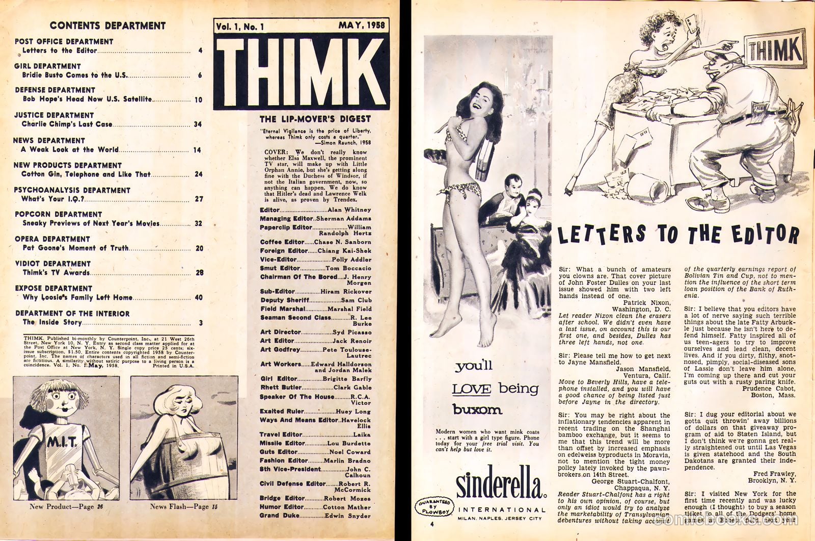 Thimk #1 (1958) — page 2 of 27