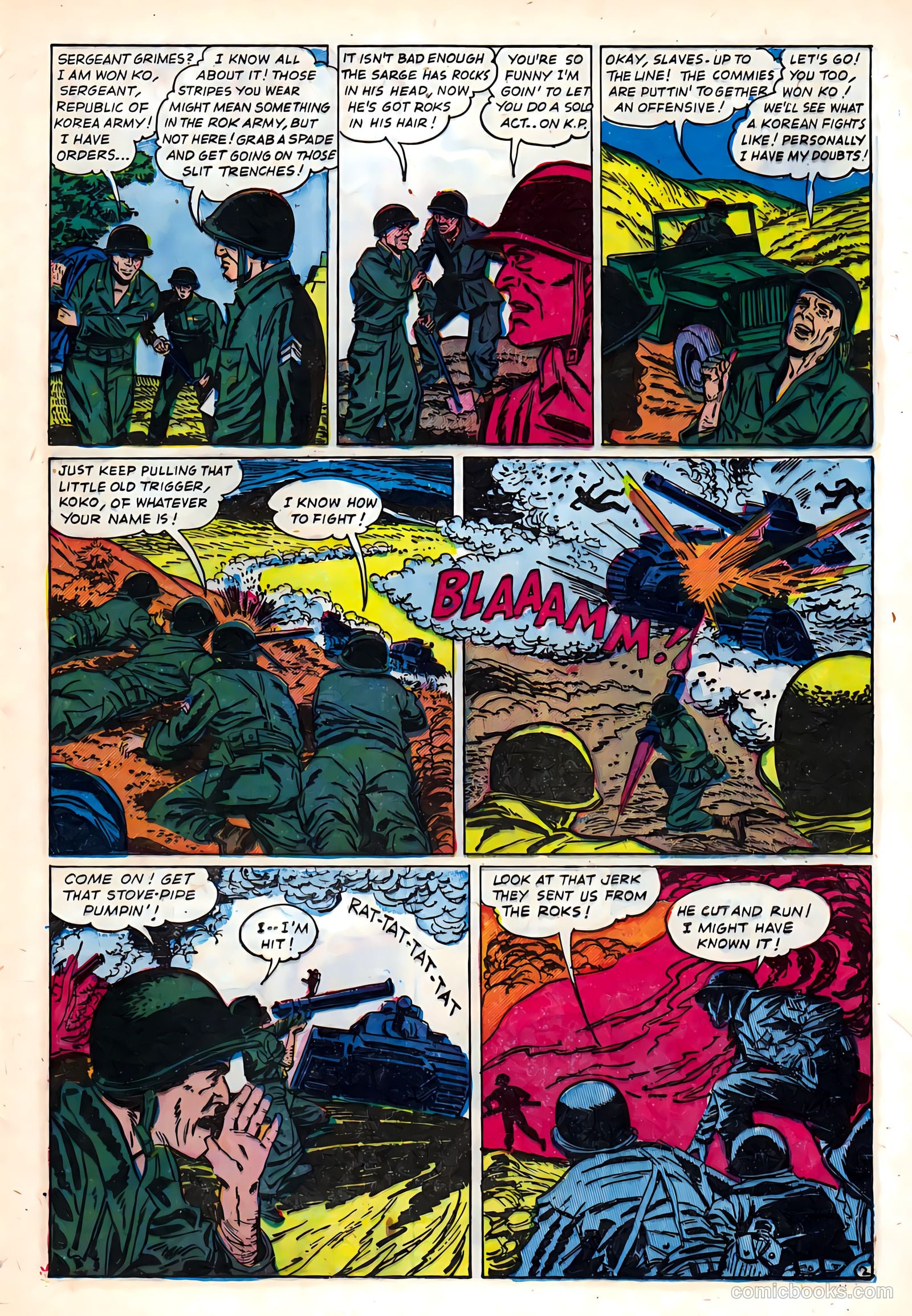 This Is War #8 (1953) — page 13 of 36