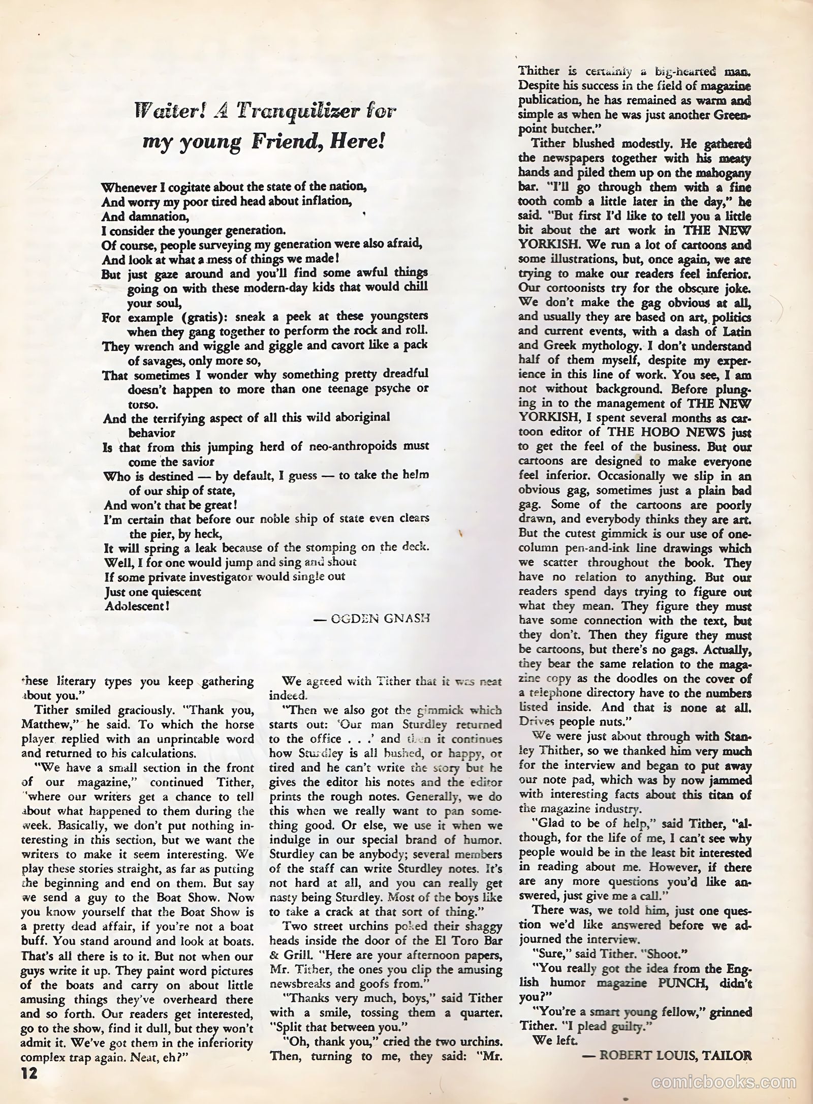 This Magazine Is Crazy #4 (1958) — page 12 of 50