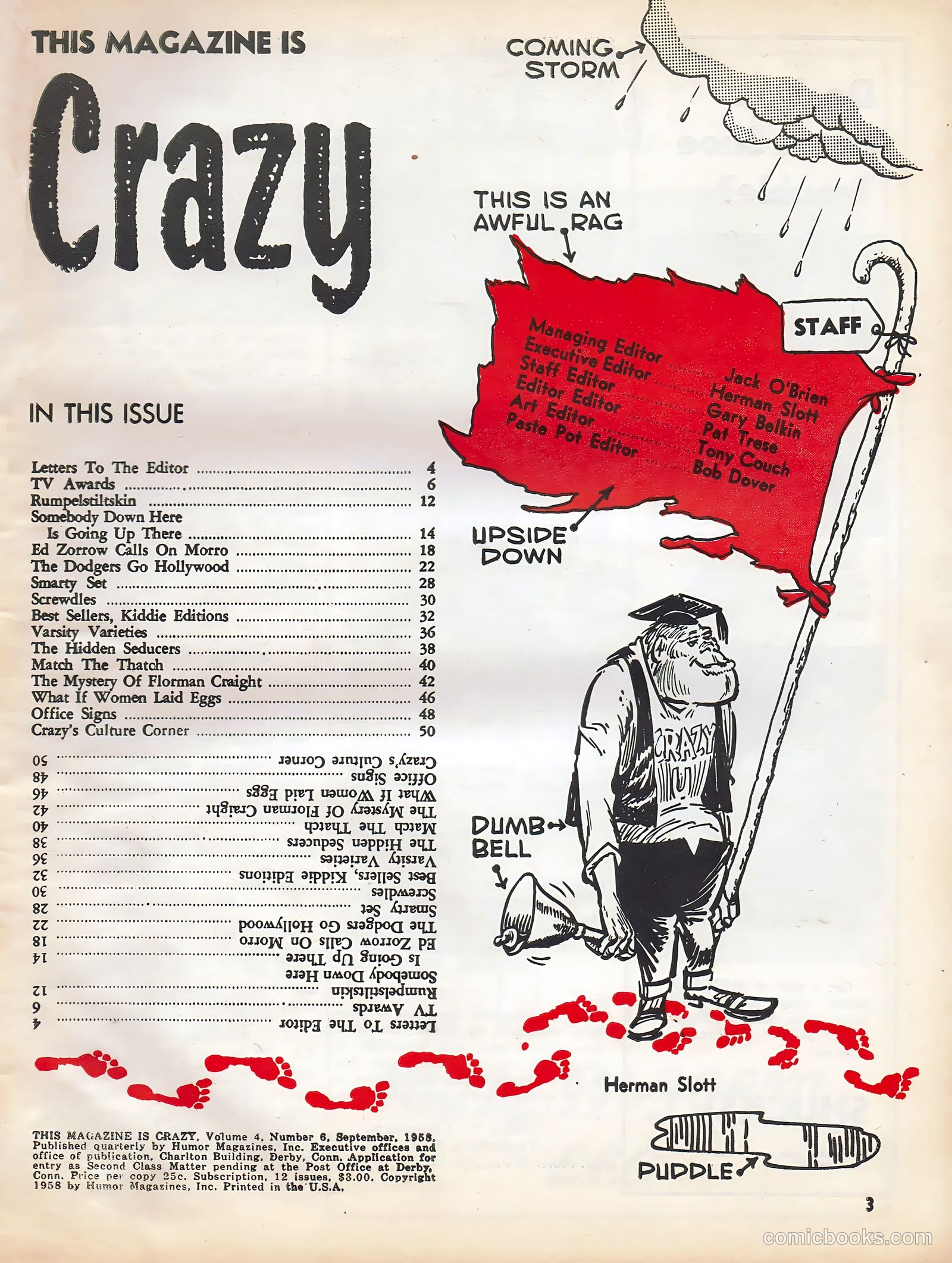 This Magazine Is Crazy #5 (1958) — page 3 of 49