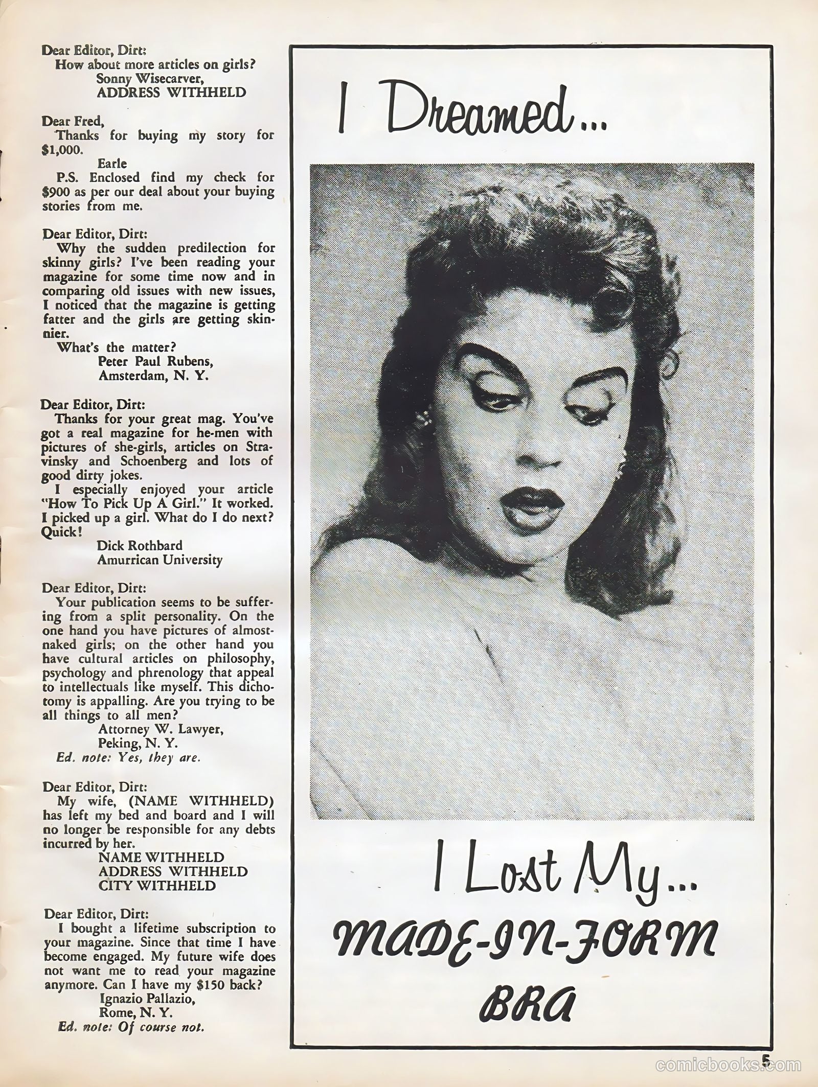This Magazine Is Crazy #5 (1958) — page 5 of 49