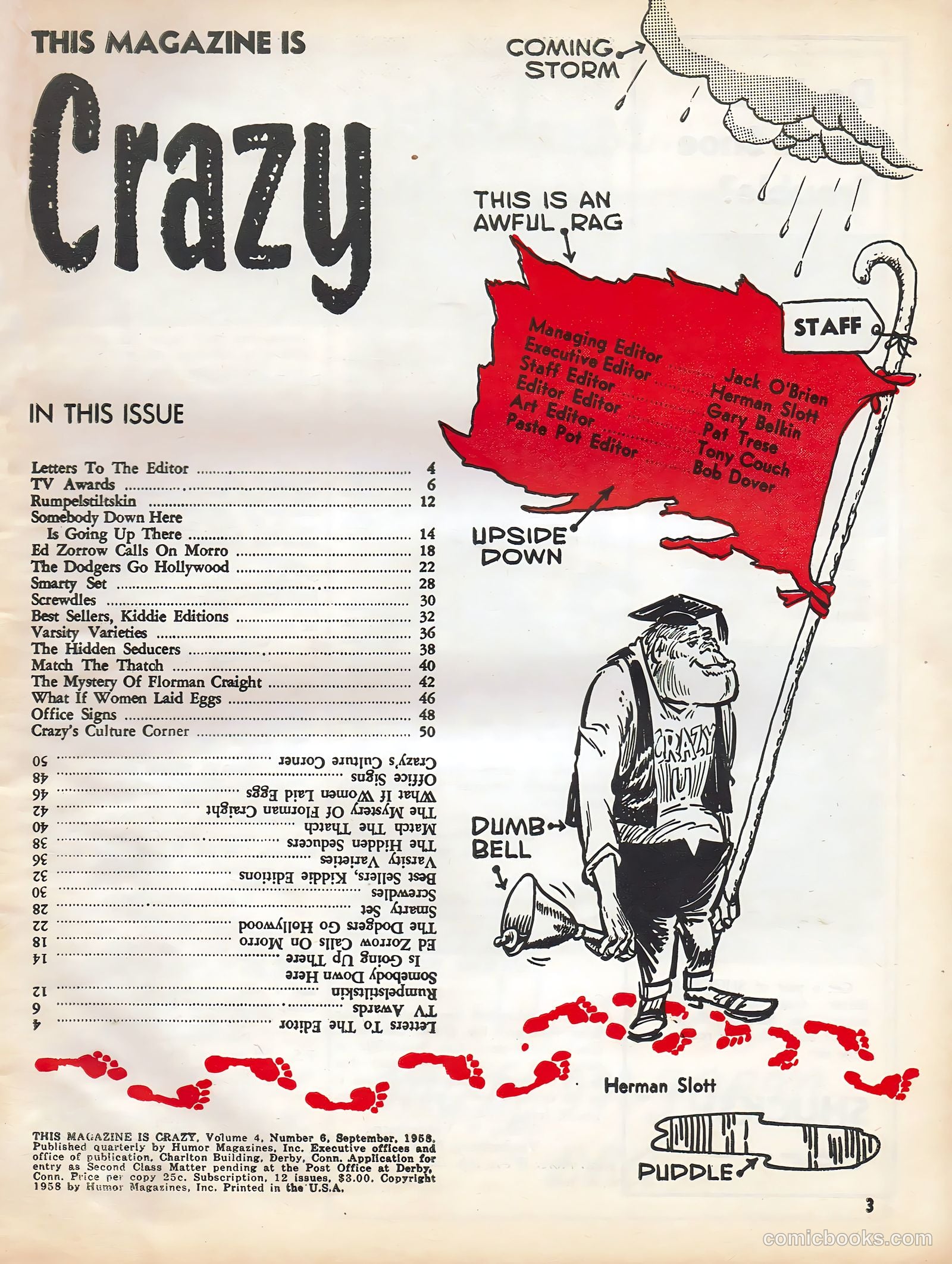 This Magazine Is Crazy #6 (1958) — page 3 of 49
