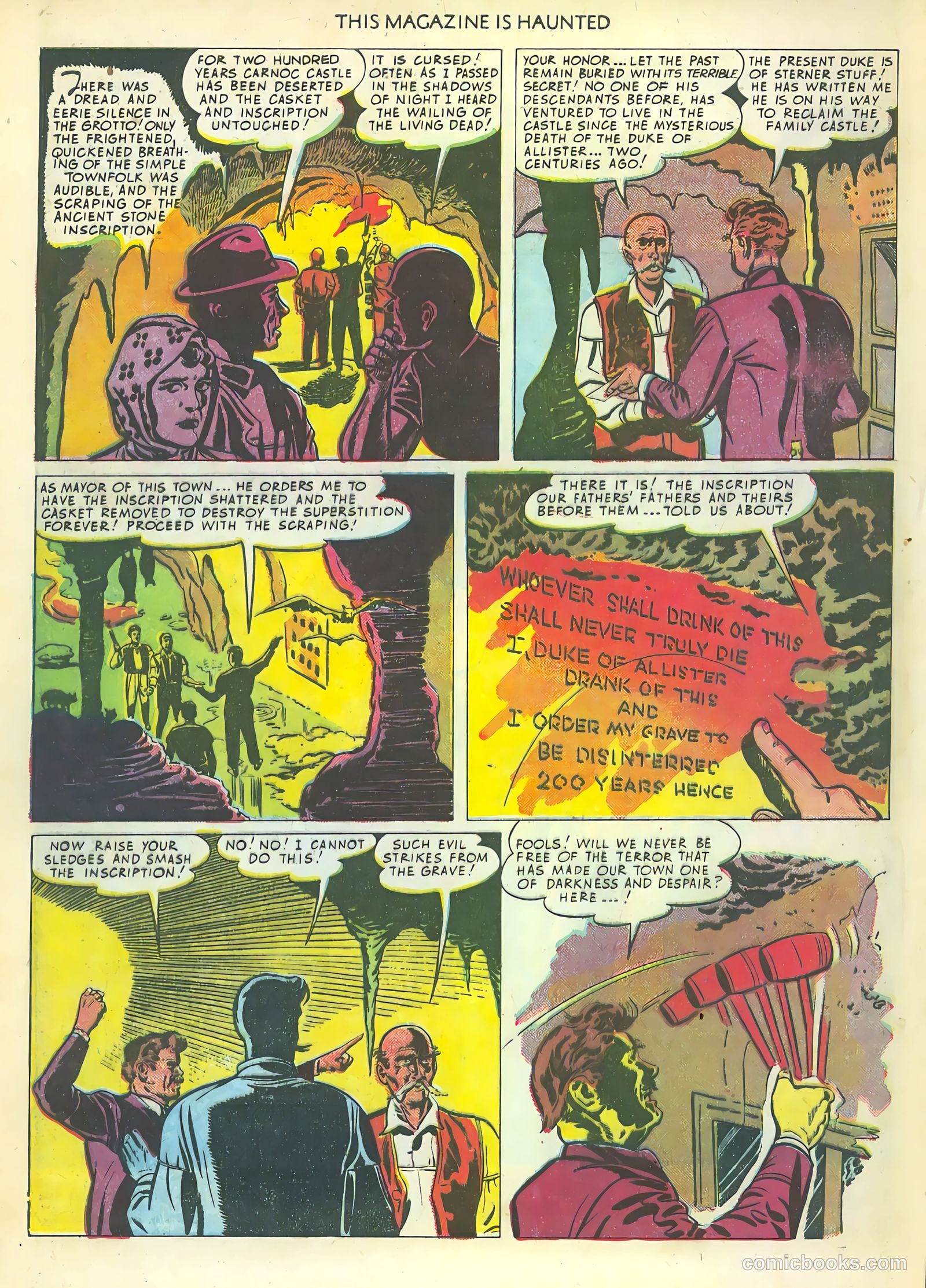 This Magazine Is Haunted #1 (1951) — page 4 of 36