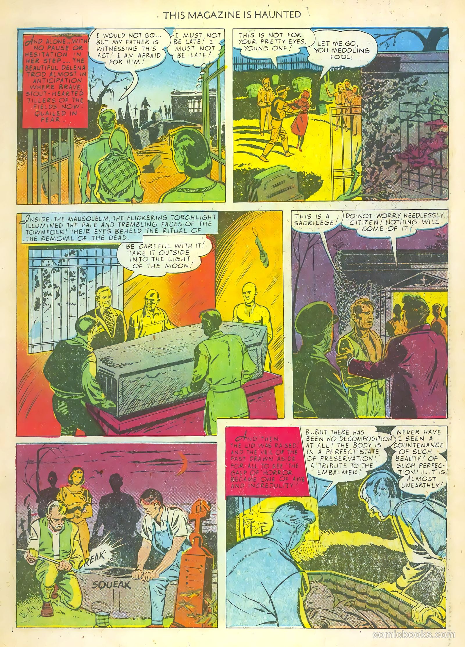 This Magazine Is Haunted #1 (1951) — page 7 of 36