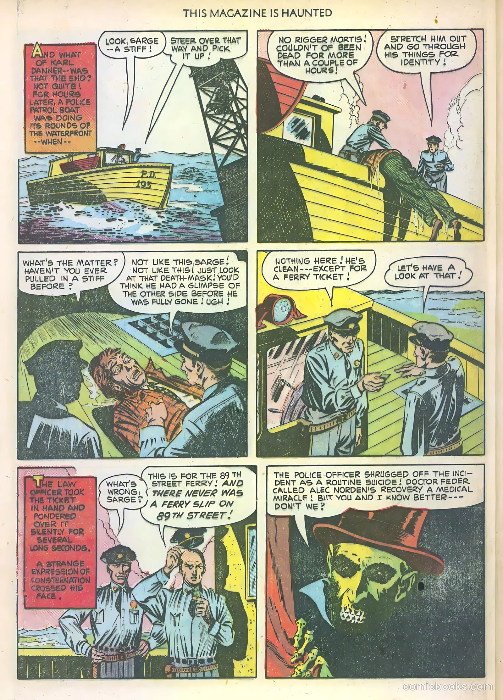 This Magazine Is Haunted #1 (1951) — page 24 of 36