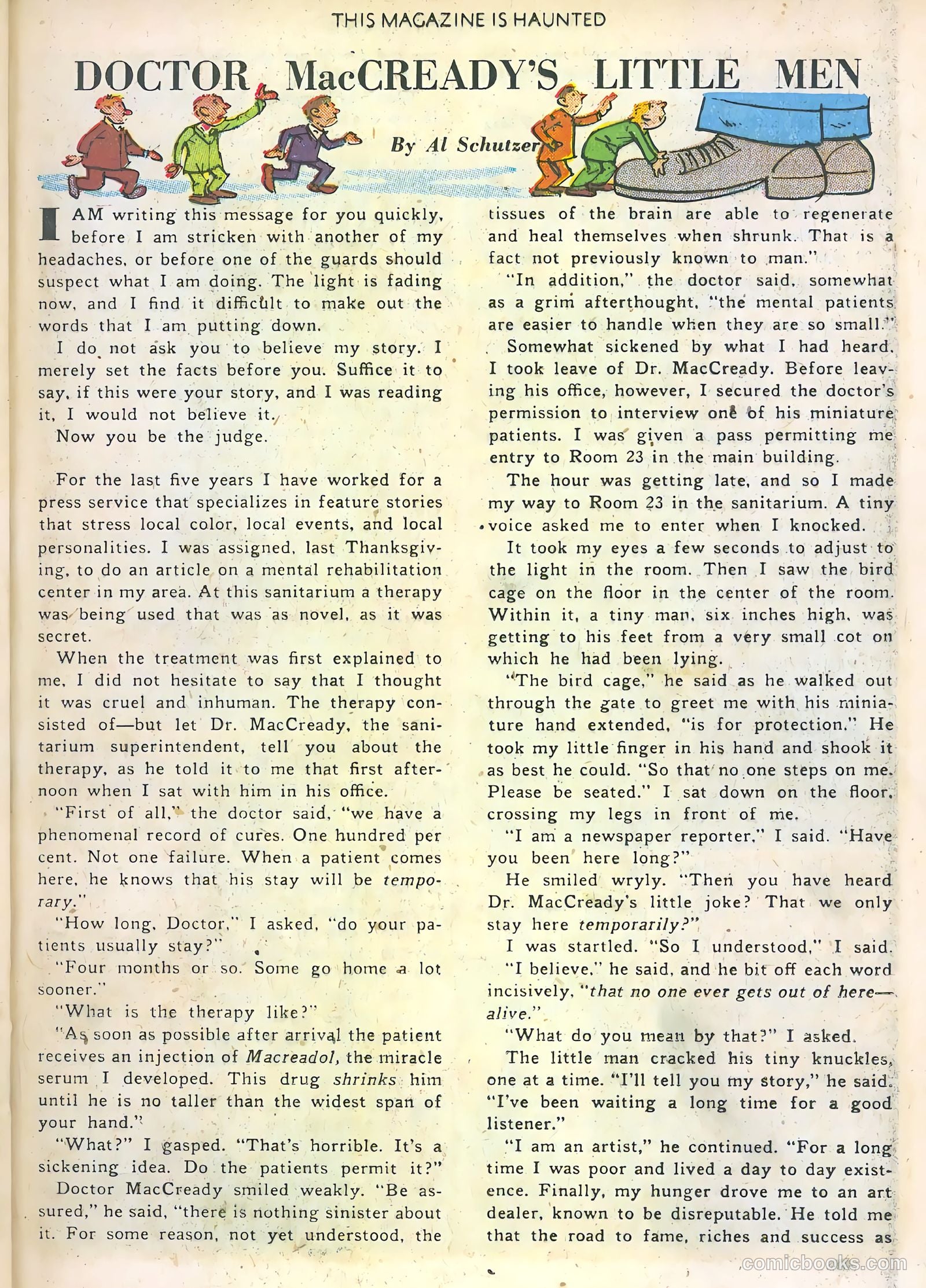 This Magazine Is Haunted #1 (1951) — page 25 of 36