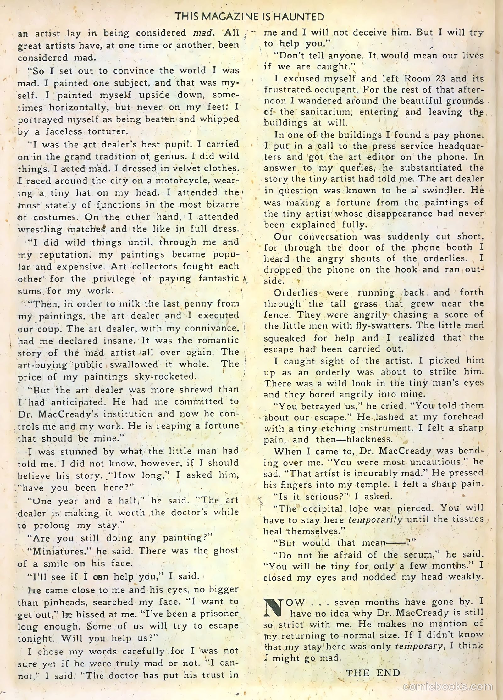 This Magazine Is Haunted #1 (1951) — page 26 of 36