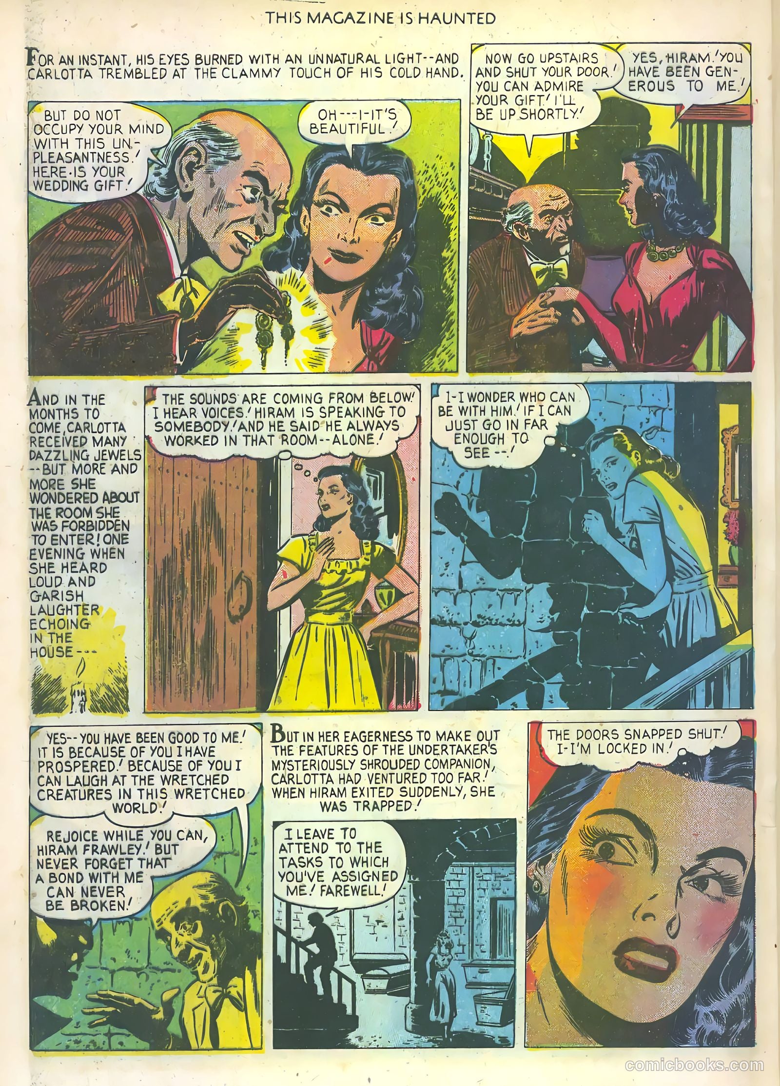 This Magazine Is Haunted #1 (1951) — page 28 of 36