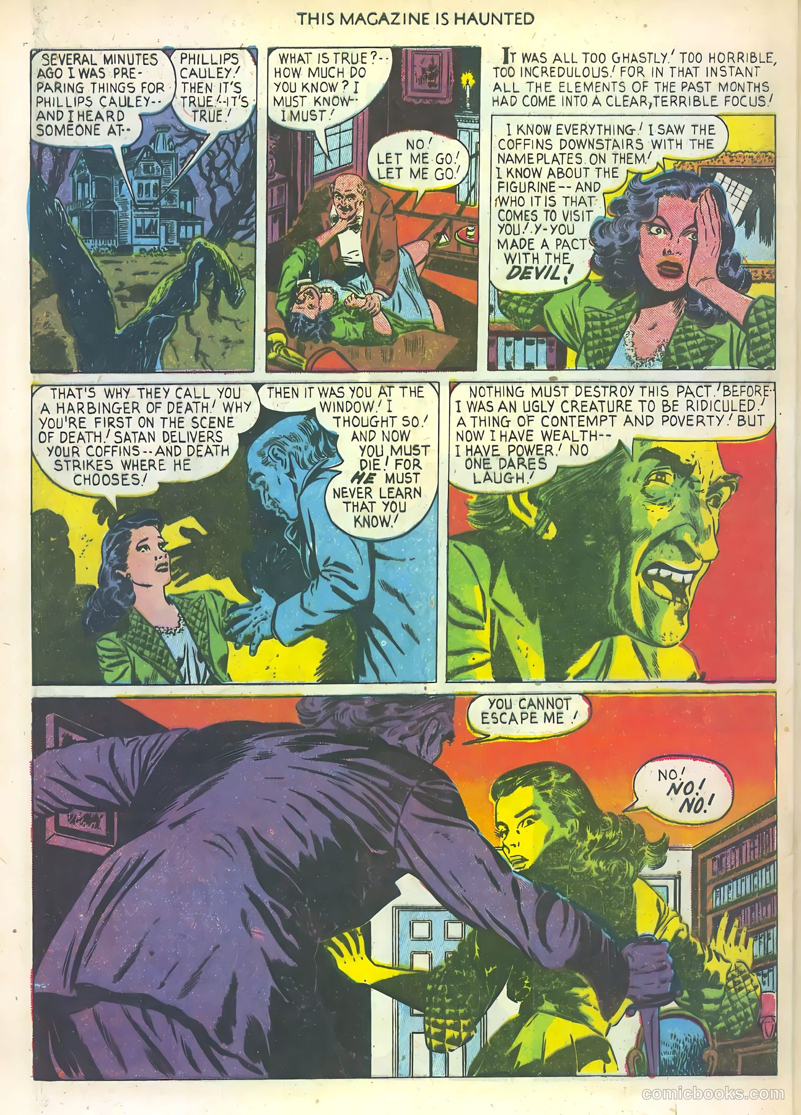 This Magazine Is Haunted #1 (1951) — page 32 of 36