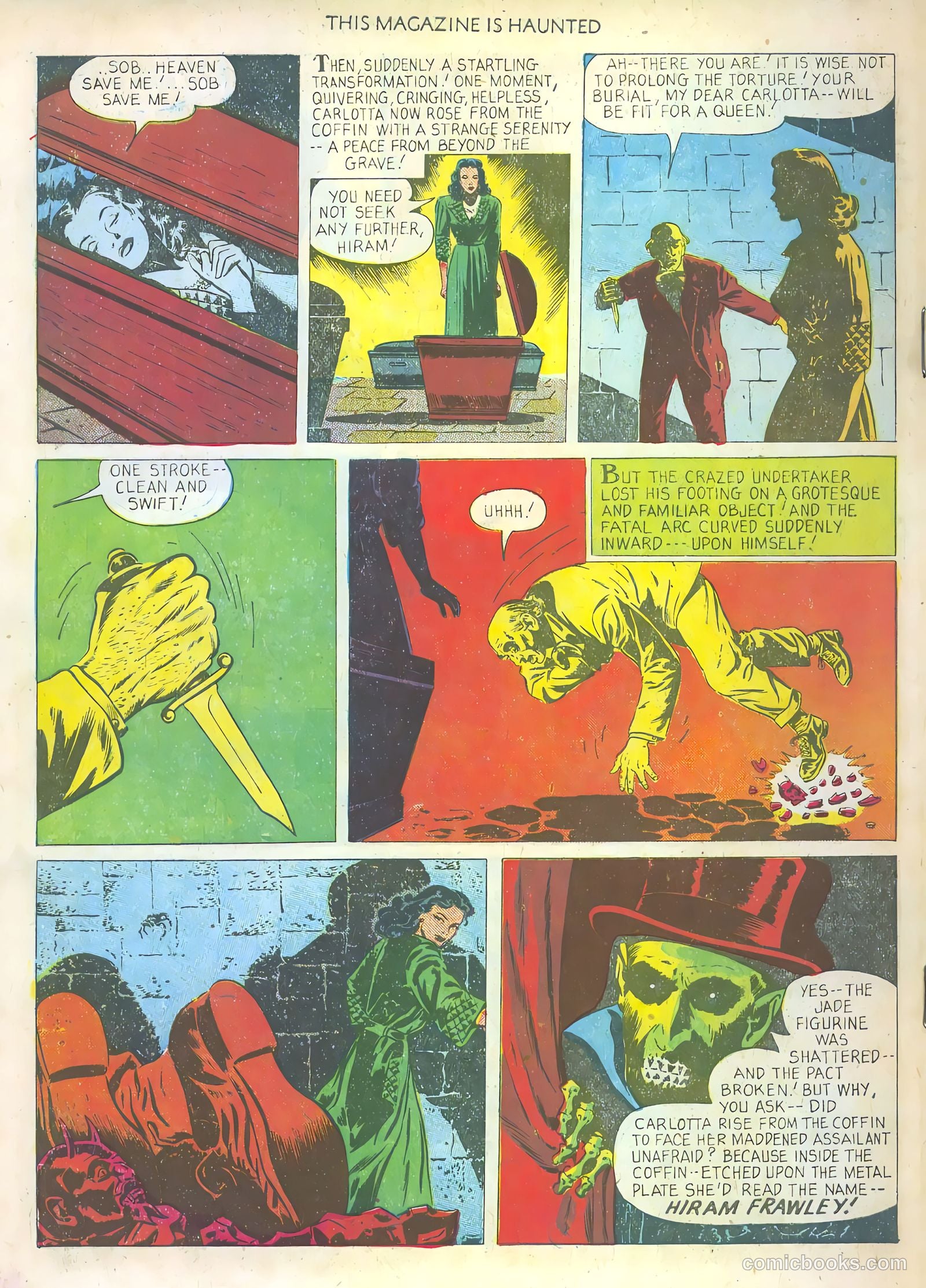This Magazine Is Haunted #1 (1951) — page 34 of 36