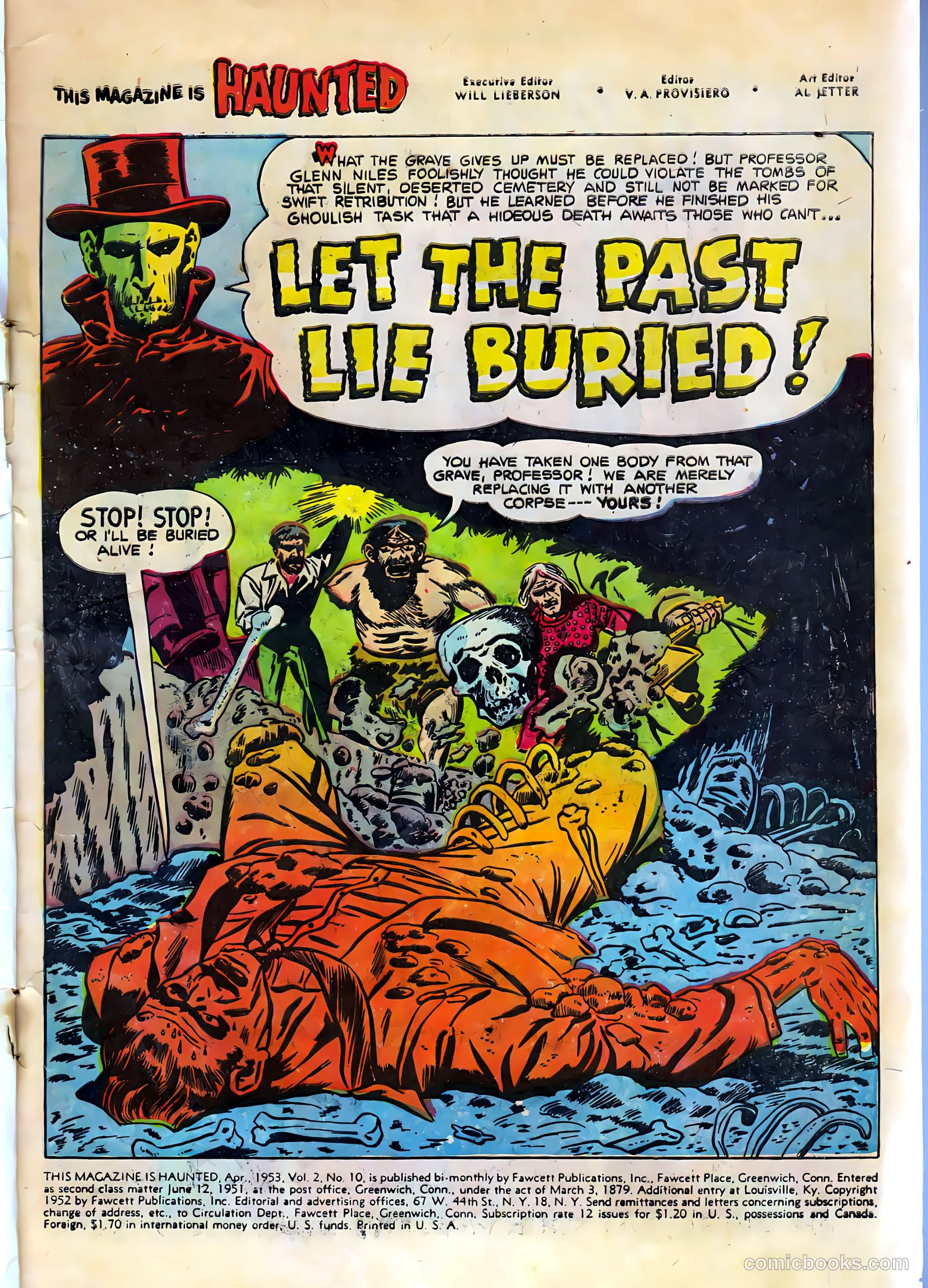 This Magazine Is Haunted #10 (1953) — page 3 of 36