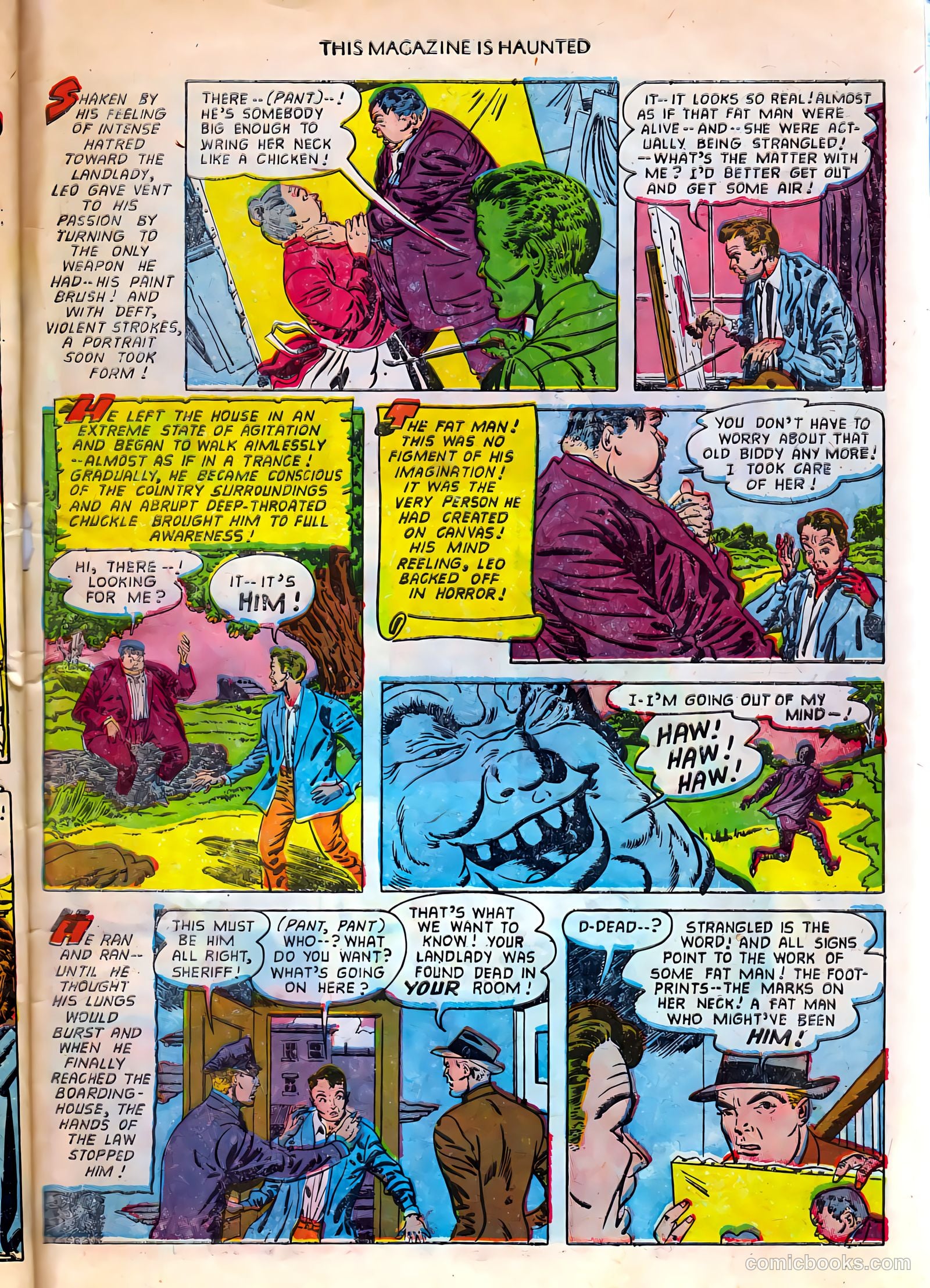 This Magazine Is Haunted #10 (1953) — page 31 of 36
