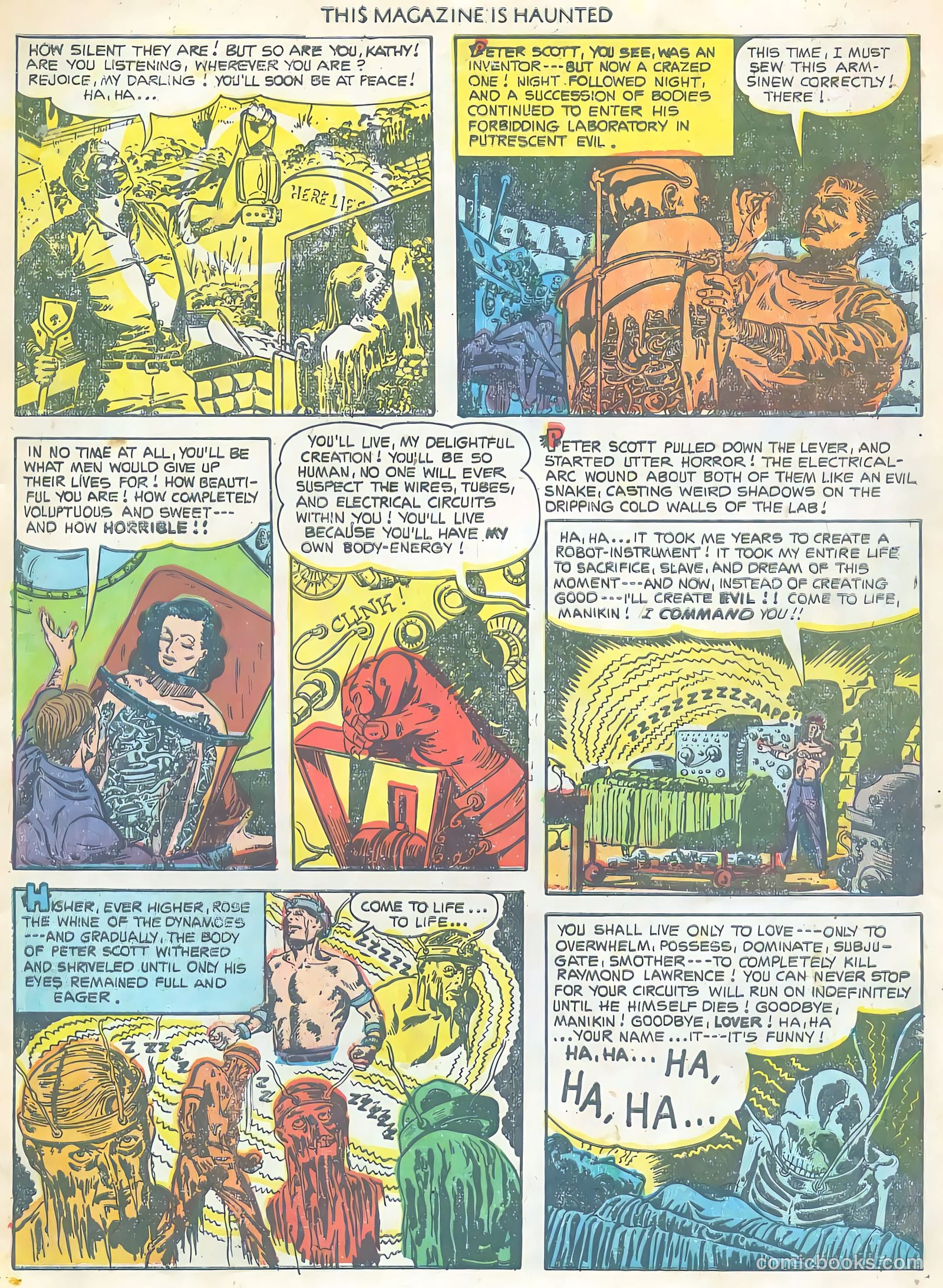 This Magazine Is Haunted #11 (1953) — page 7 of 36