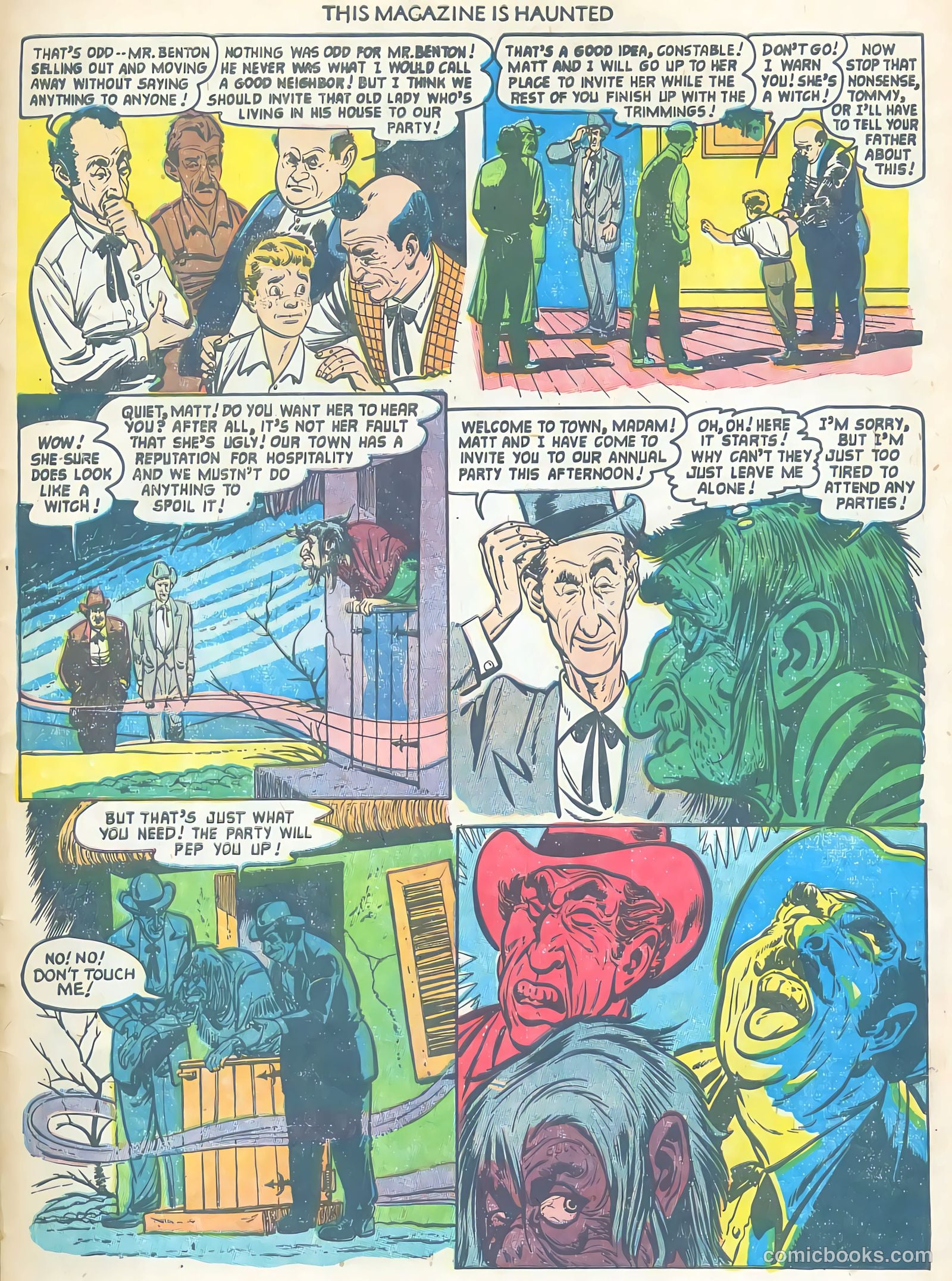 This Magazine Is Haunted #11 (1953) — page 31 of 36