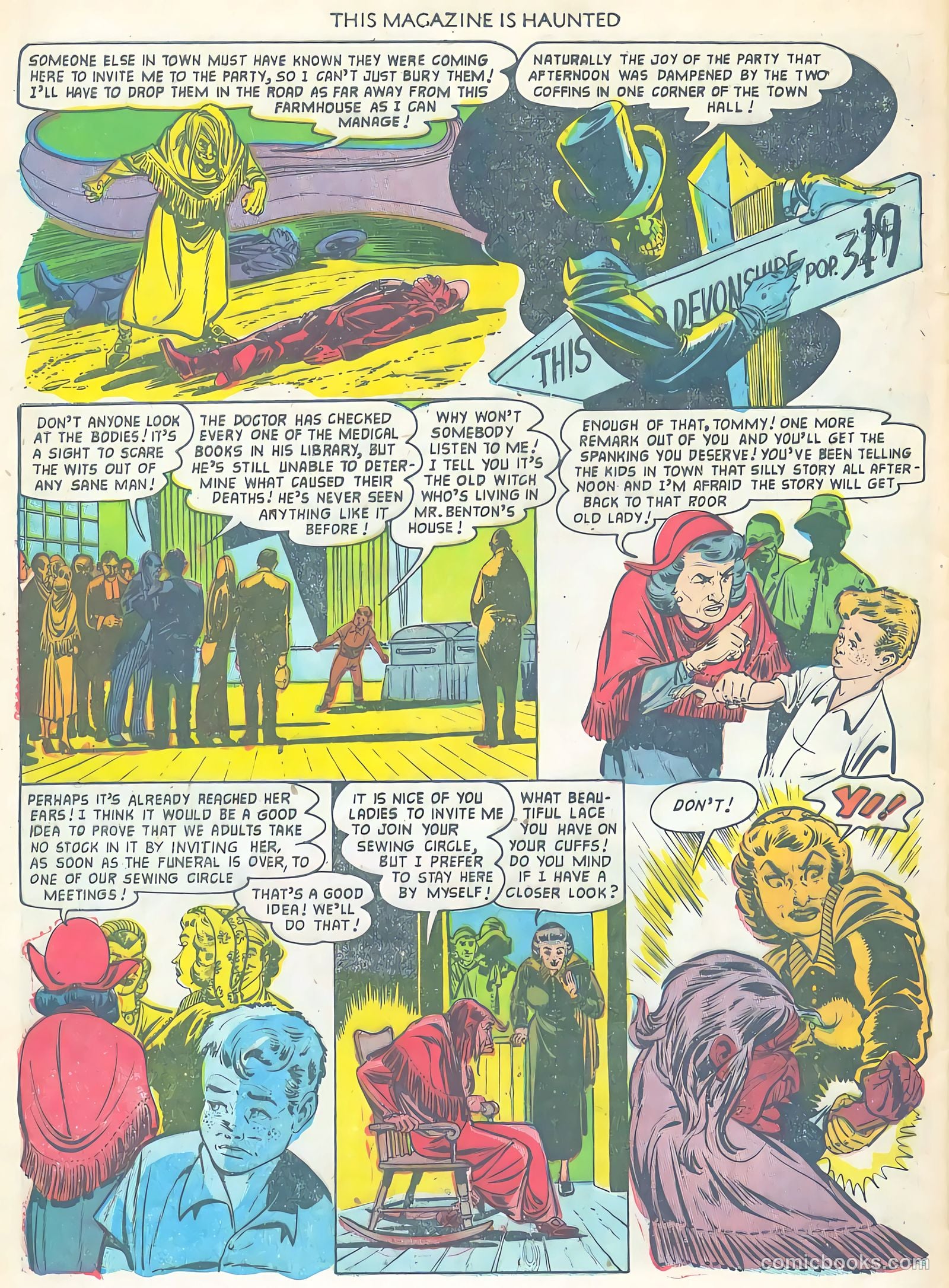 This Magazine Is Haunted #11 (1953) — page 32 of 36