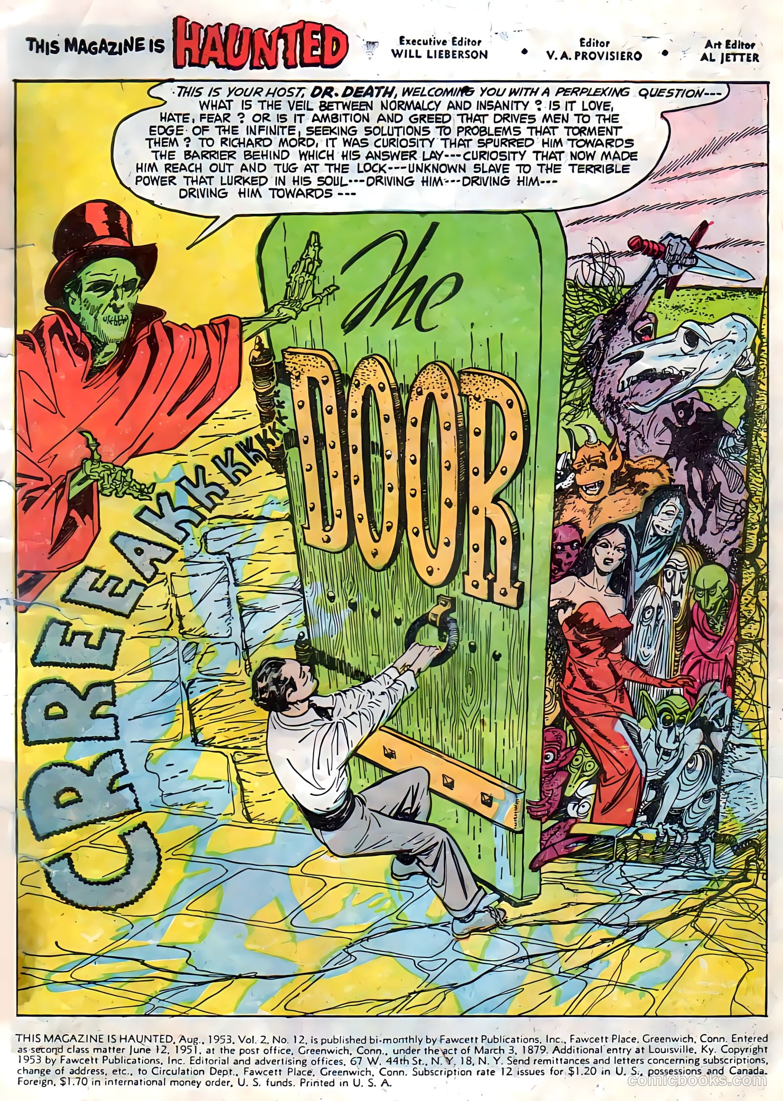 This Magazine Is Haunted #12 (1953) — page 3 of 36