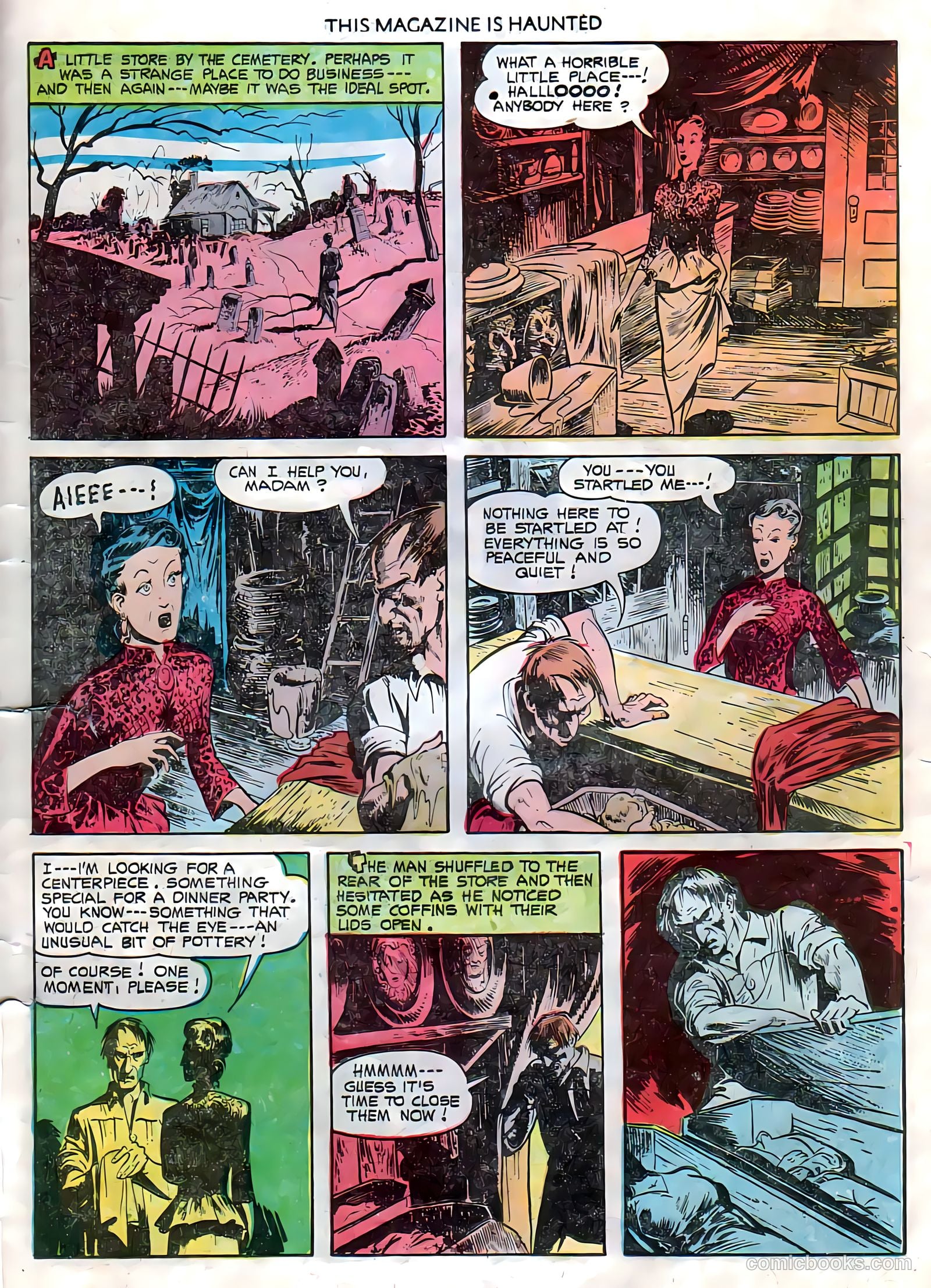 This Magazine Is Haunted #12 (1953) — page 23 of 36