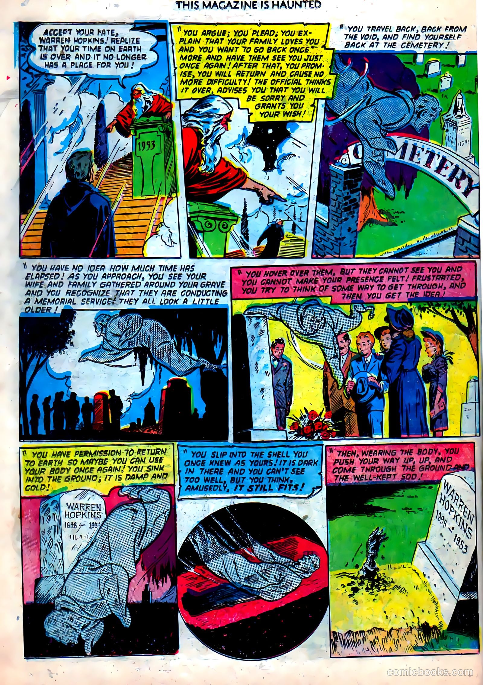 This Magazine Is Haunted #13 (1953) — page 22 of 36