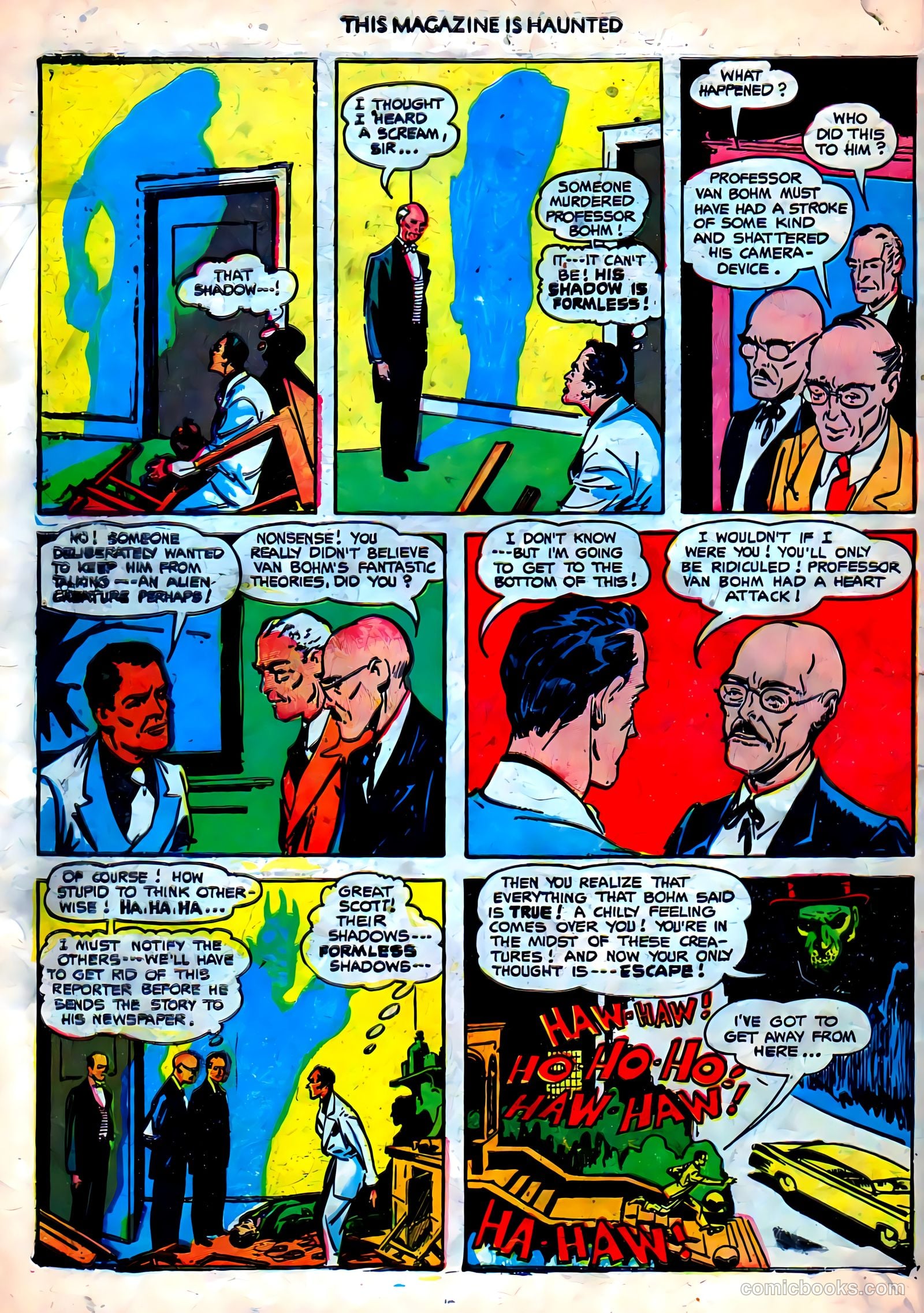 This Magazine Is Haunted #13 (1953) — page 30 of 36