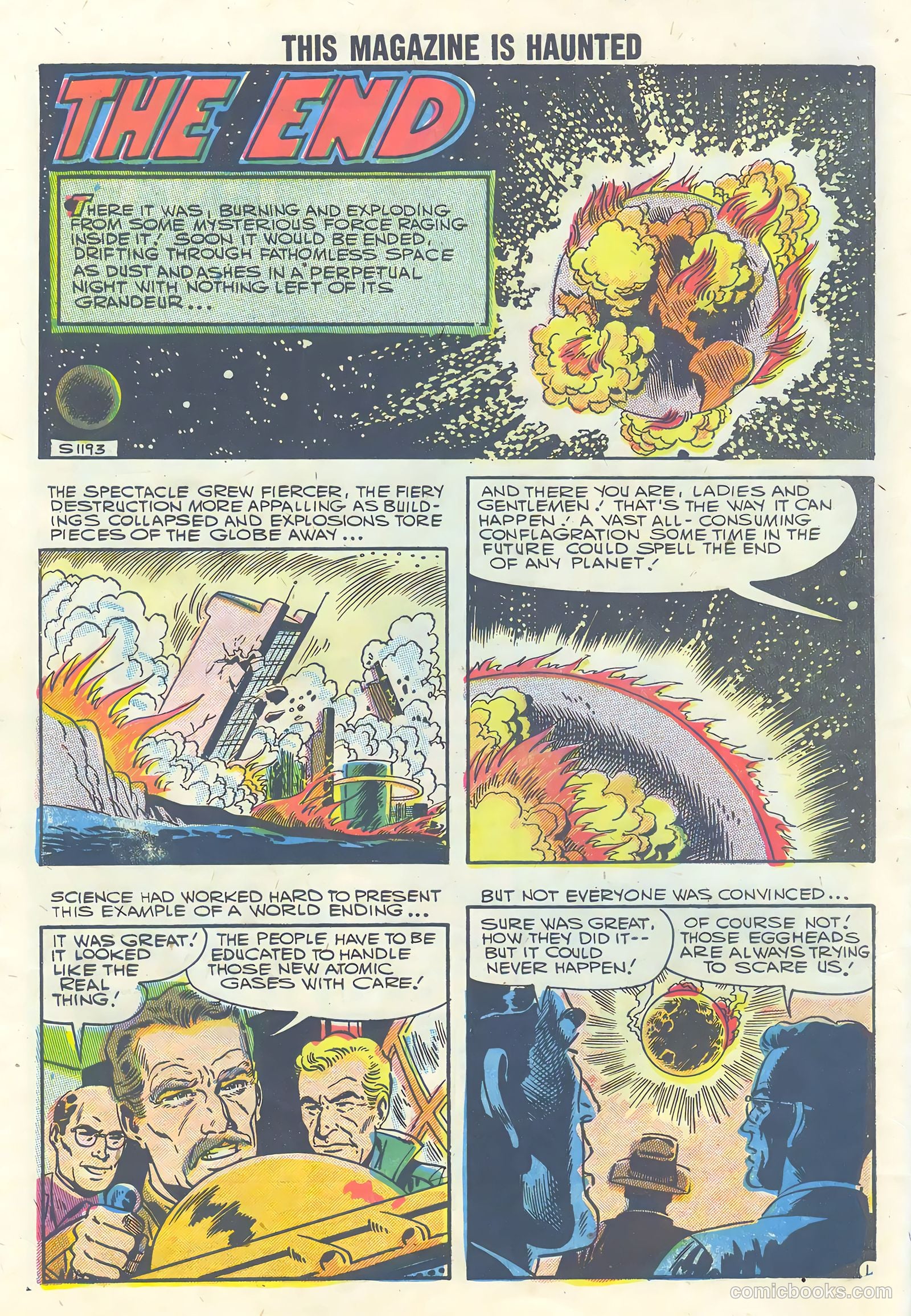 This Magazine Is Haunted #13 (1957) — page 32 of 36