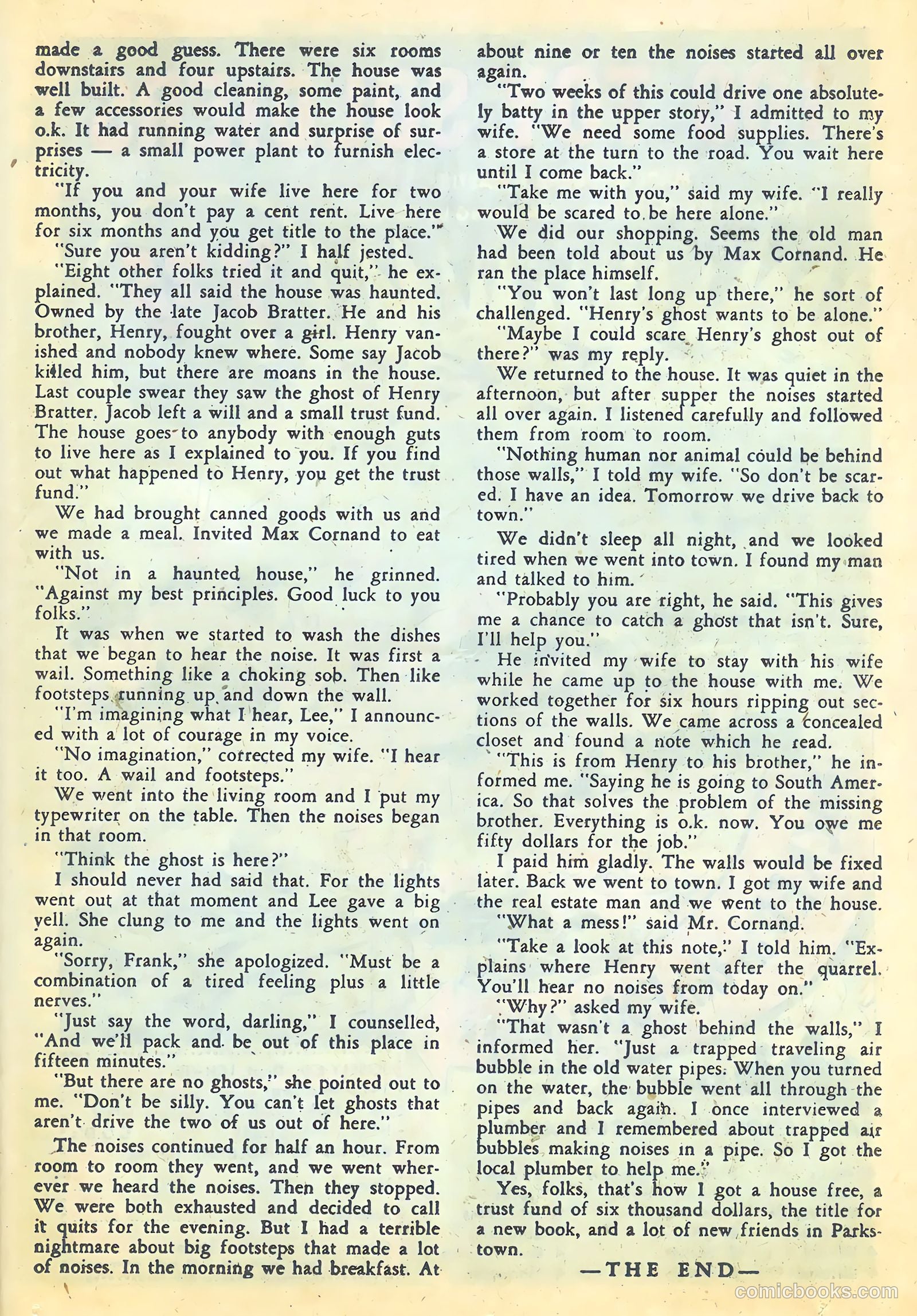 This Magazine Is Haunted #14 (1957) — page 21 of 36