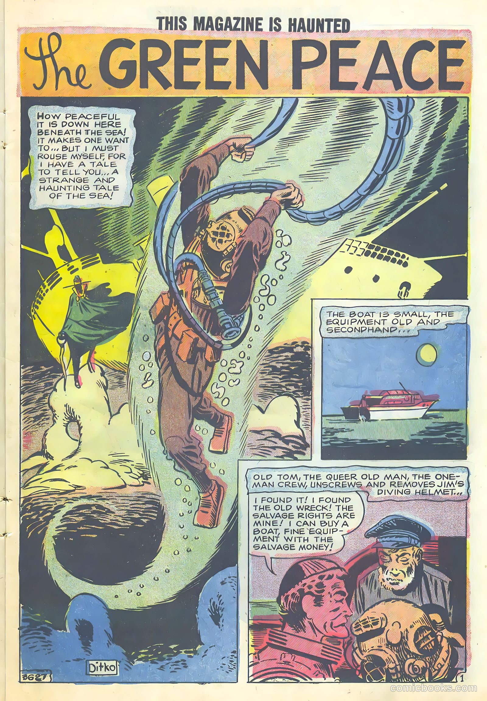 This Magazine Is Haunted #16 (1954) — page 9 of 36