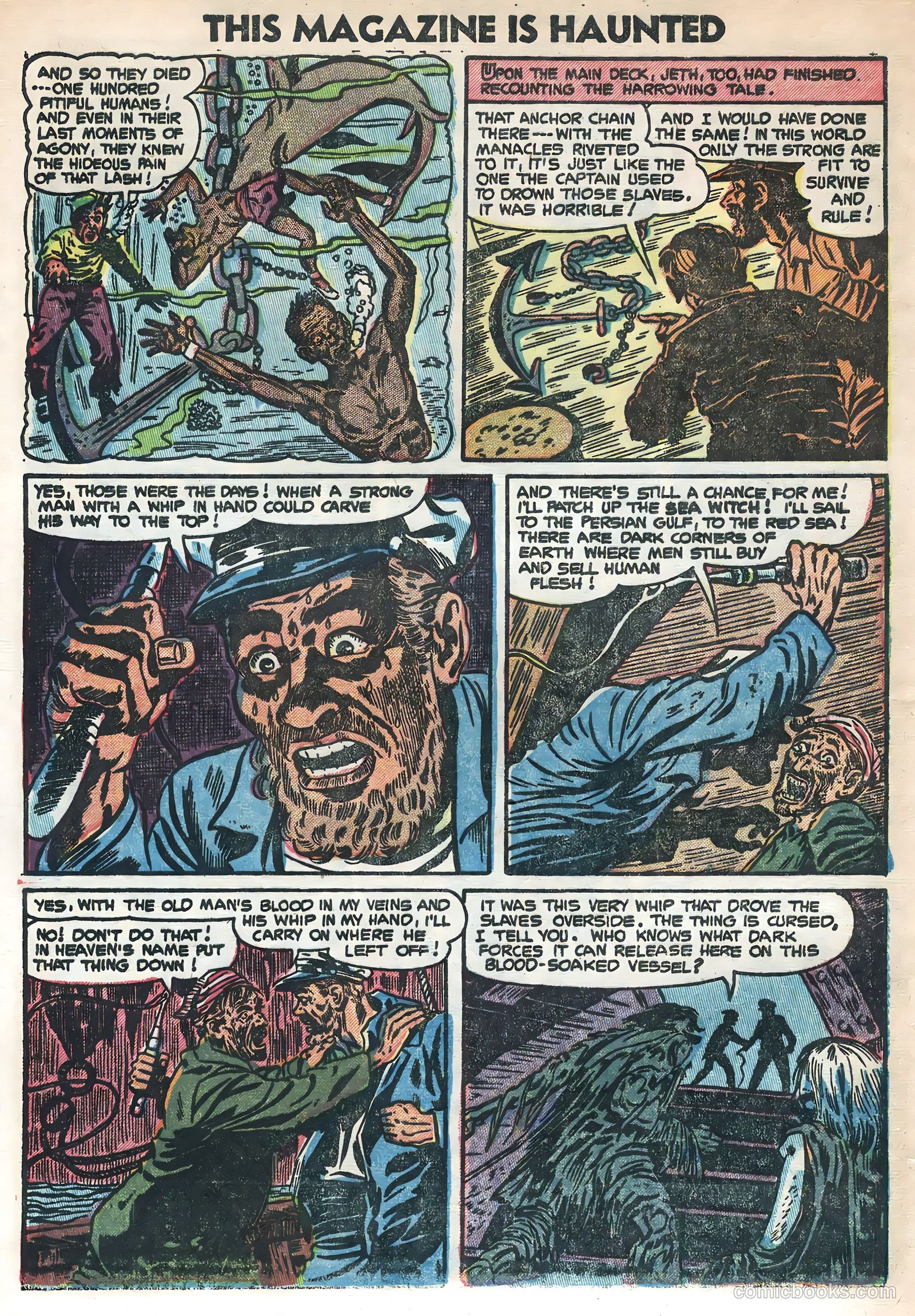 This Magazine Is Haunted #16 (1954) — page 8 of 36