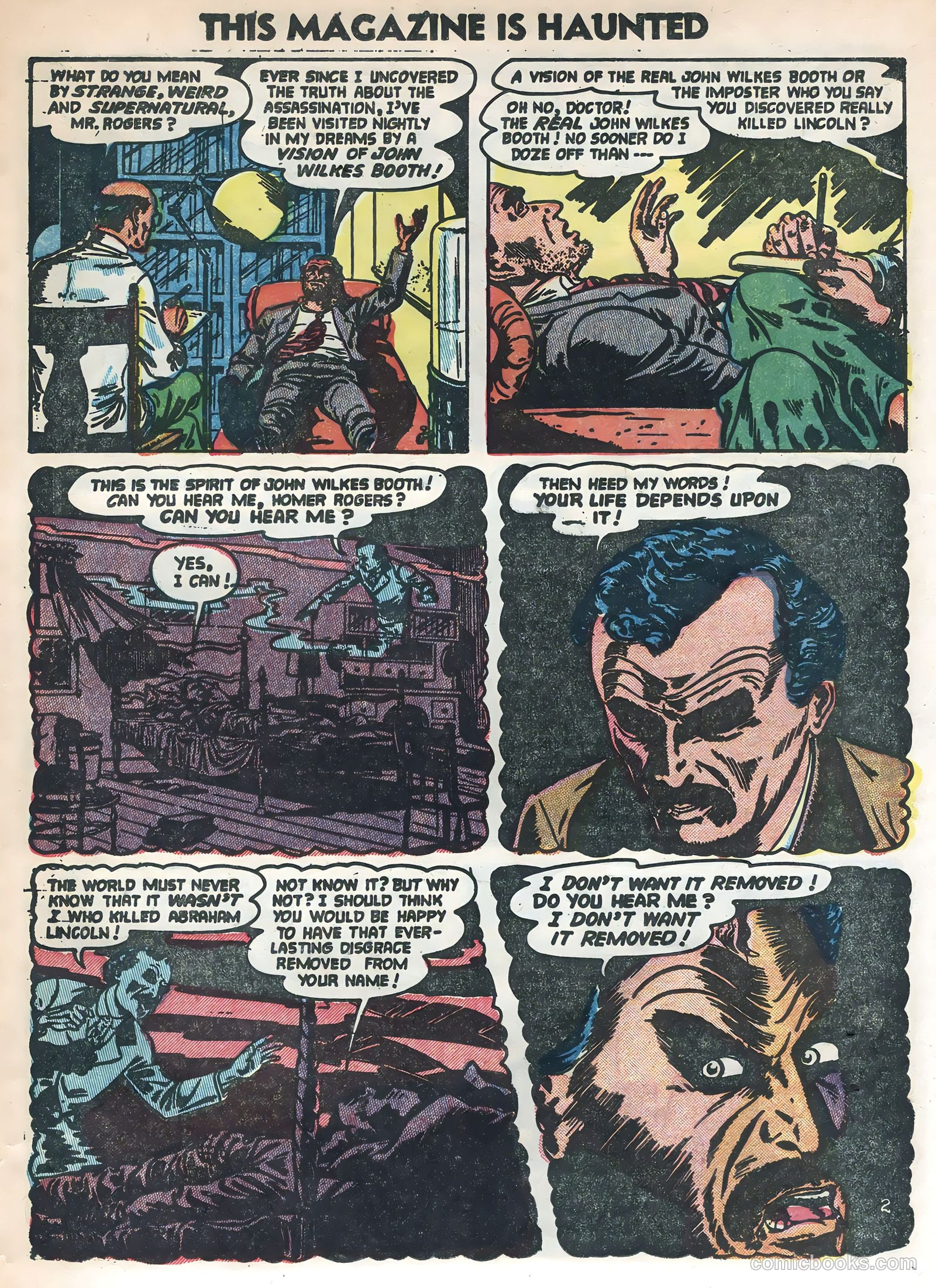 This Magazine Is Haunted #16 (1954) — page 23 of 36