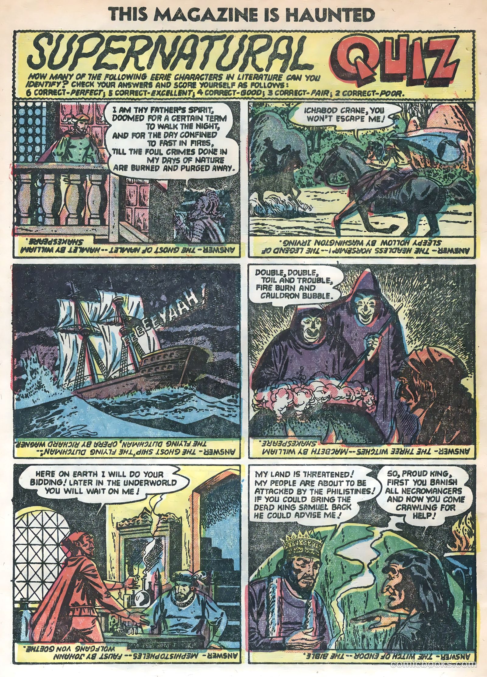 This Magazine Is Haunted #16 (1954) — page 32 of 36