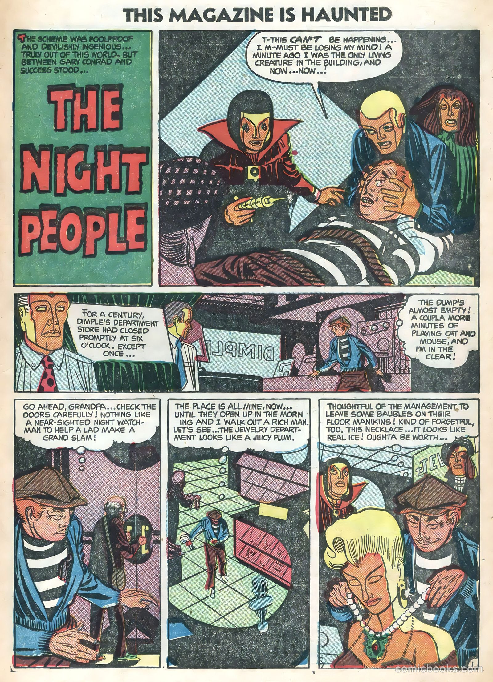 This Magazine Is Haunted #17 (1954) — page 19 of 36