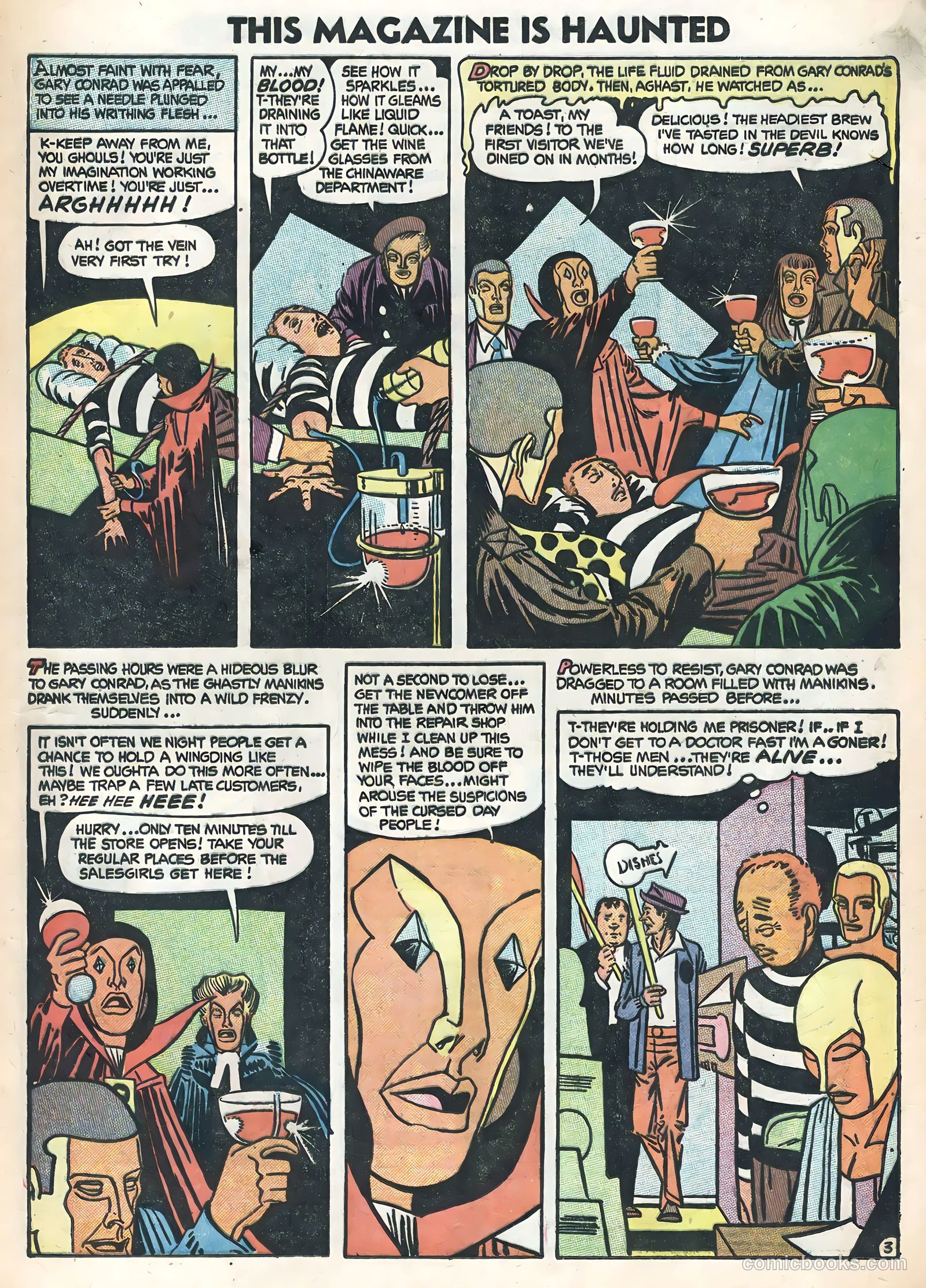 This Magazine Is Haunted #17 (1954) — page 21 of 36