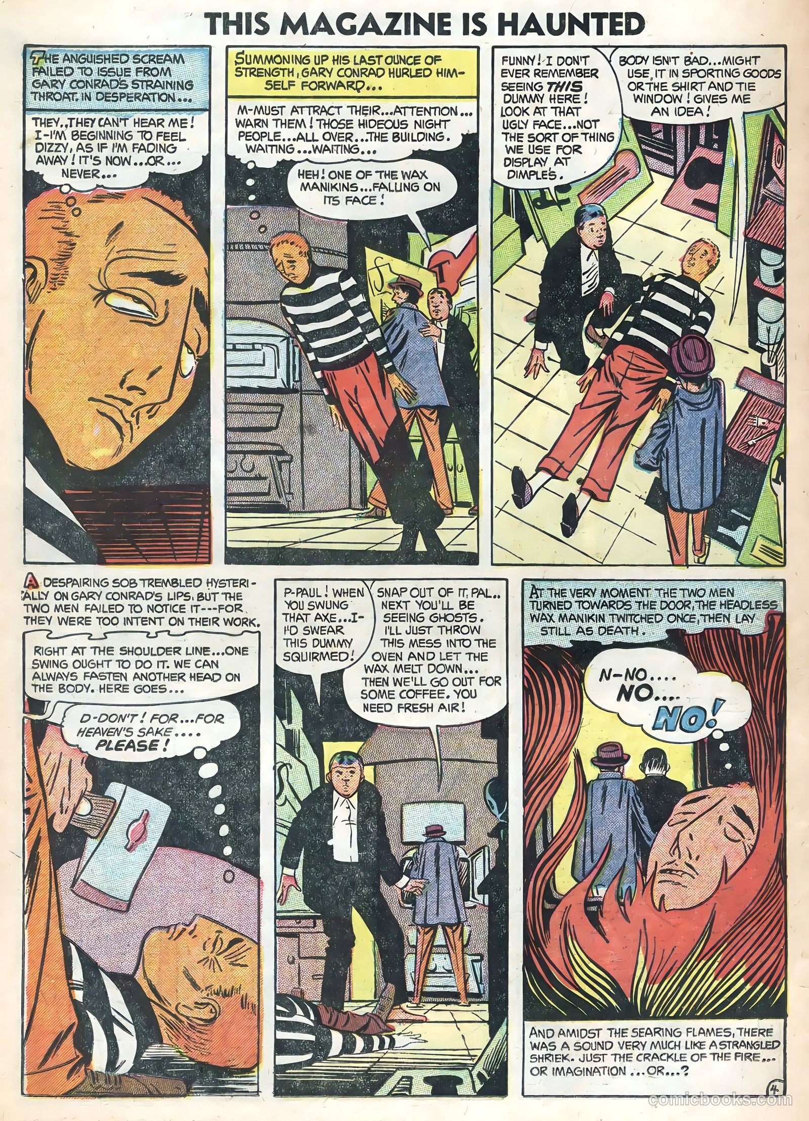 This Magazine Is Haunted #17 (1954) — page 22 of 36