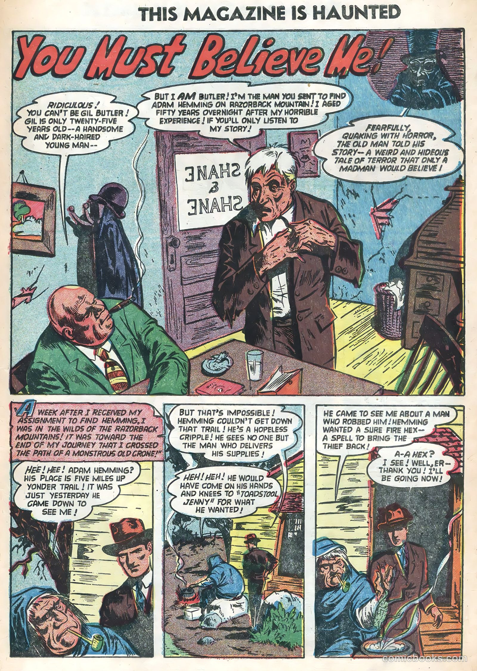 This Magazine Is Haunted #17 (1954) — page 23 of 36